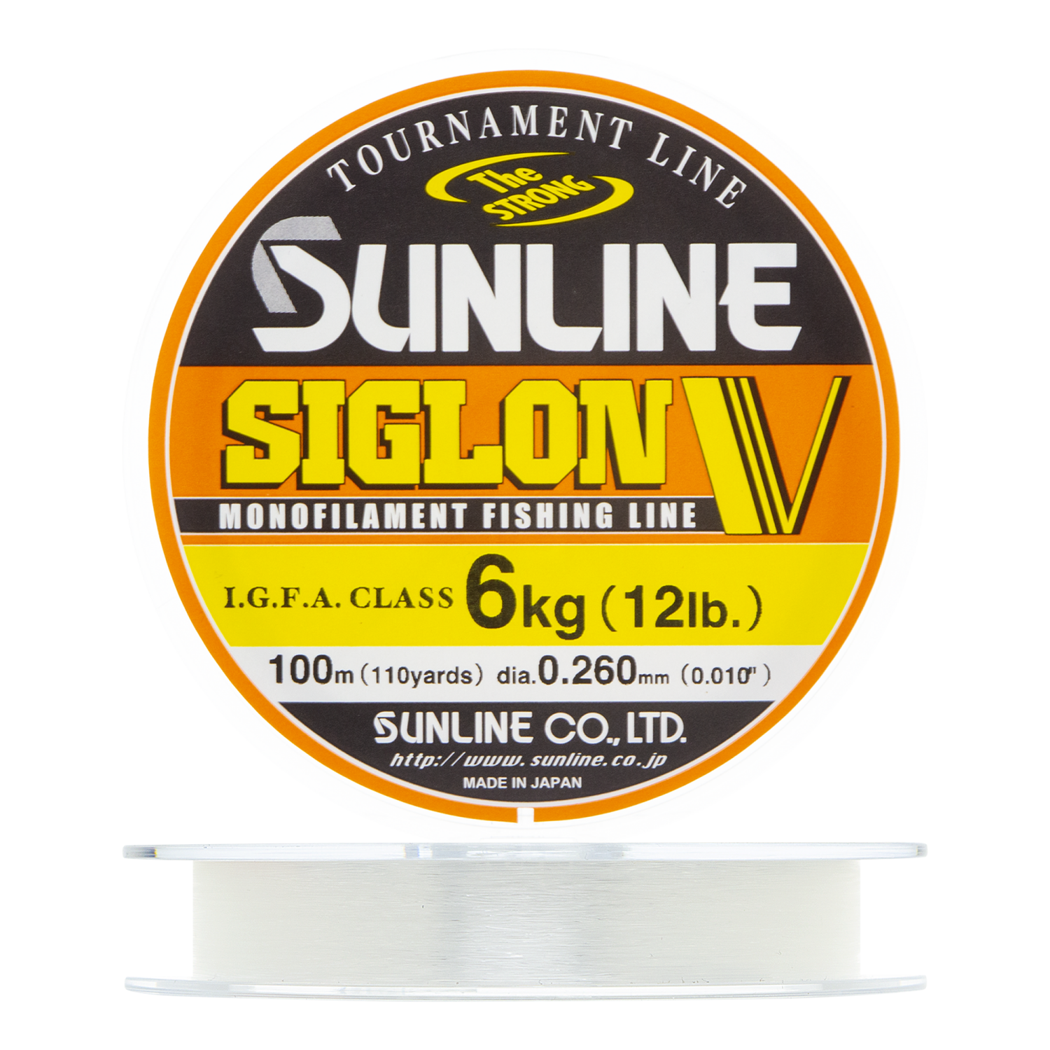 Леска монофильная Sunline Siglon V #2,5 0,260мм 100м (clear)