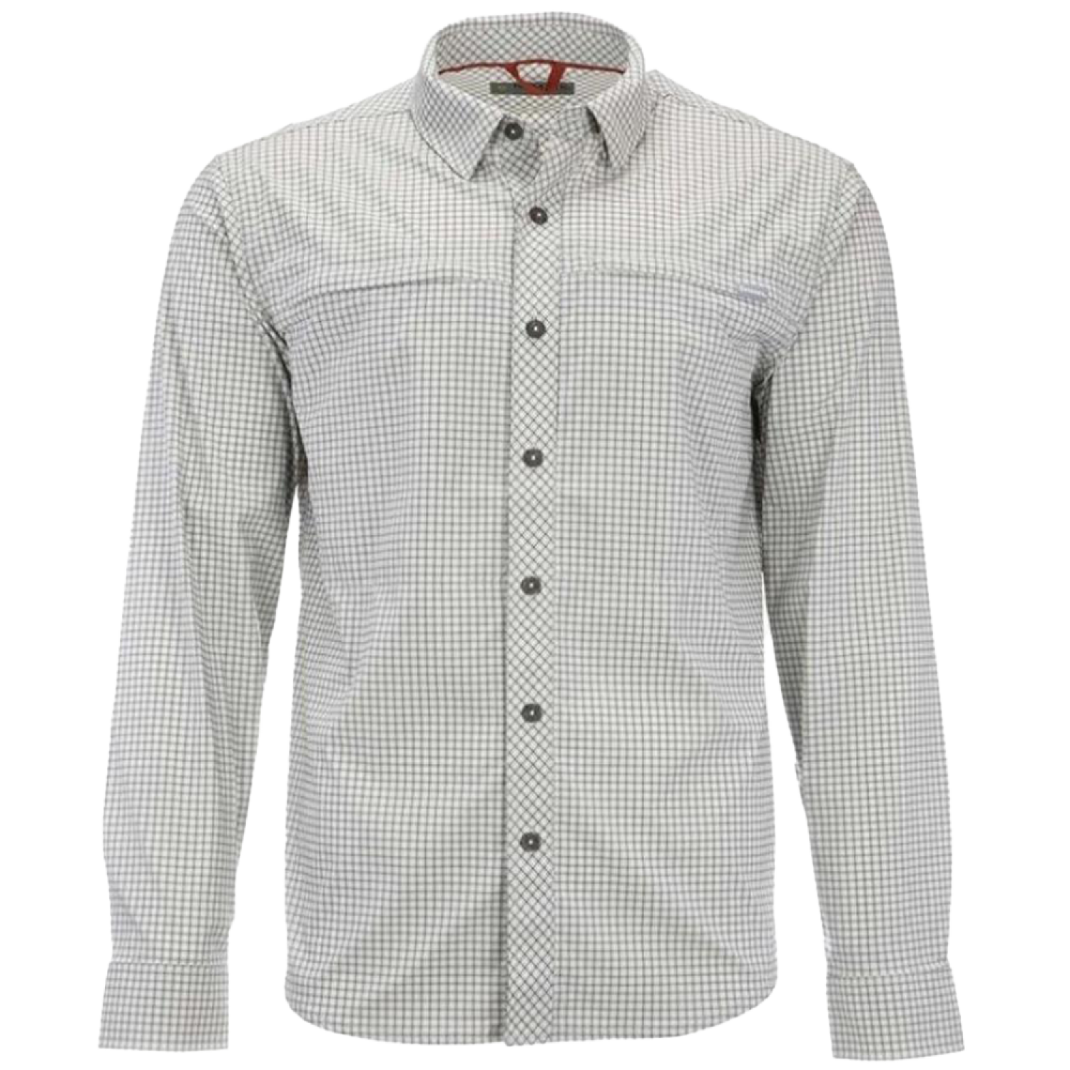 Рубашка Simms BugStopper LS Fishing Shirt M Sterling Morada Plaid
