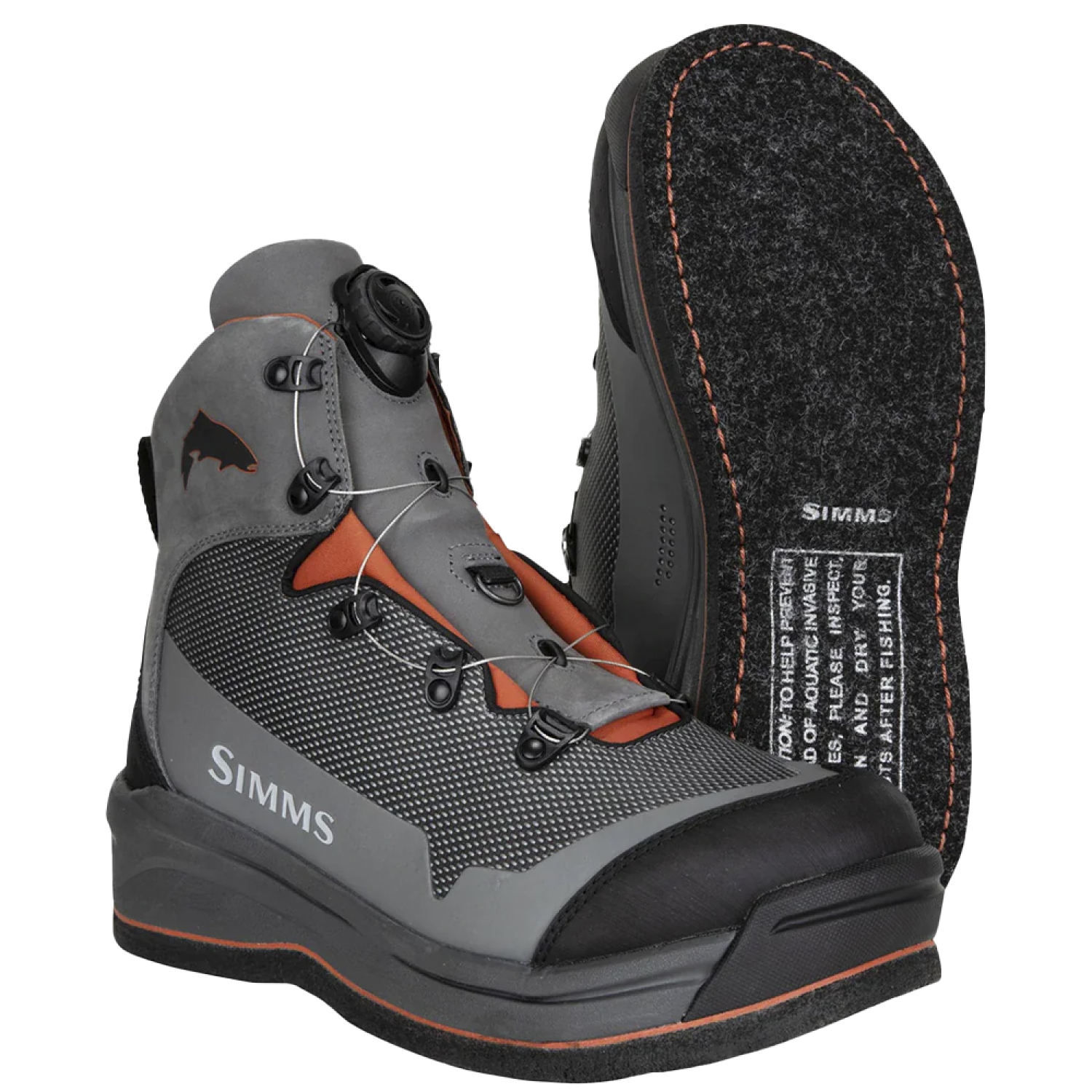 Ботинки забродные Simms Guide Boa Boot - Felt р. 11 (43) State