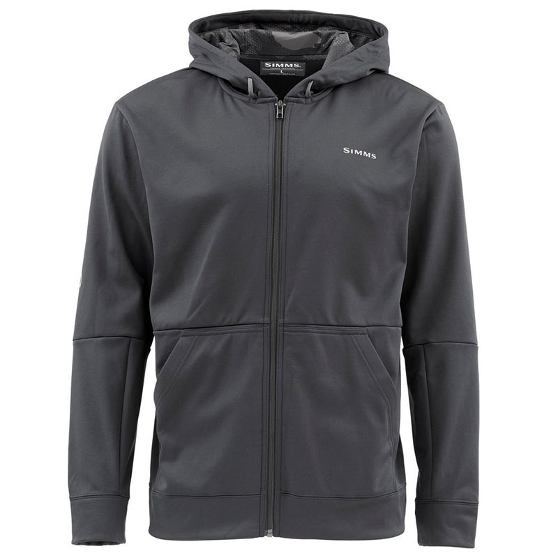 Толстовка Simms Challenger Hoody - Full Zip XL Black