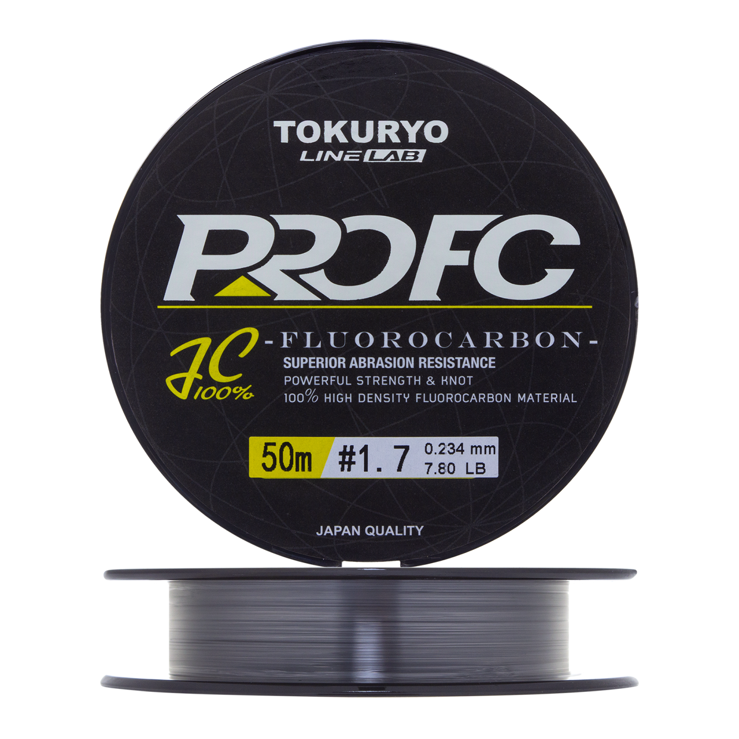 Флюорокарбон Tokuryo Fluorocarbon Pro FC #1,7 0,234мм 50м (clear)