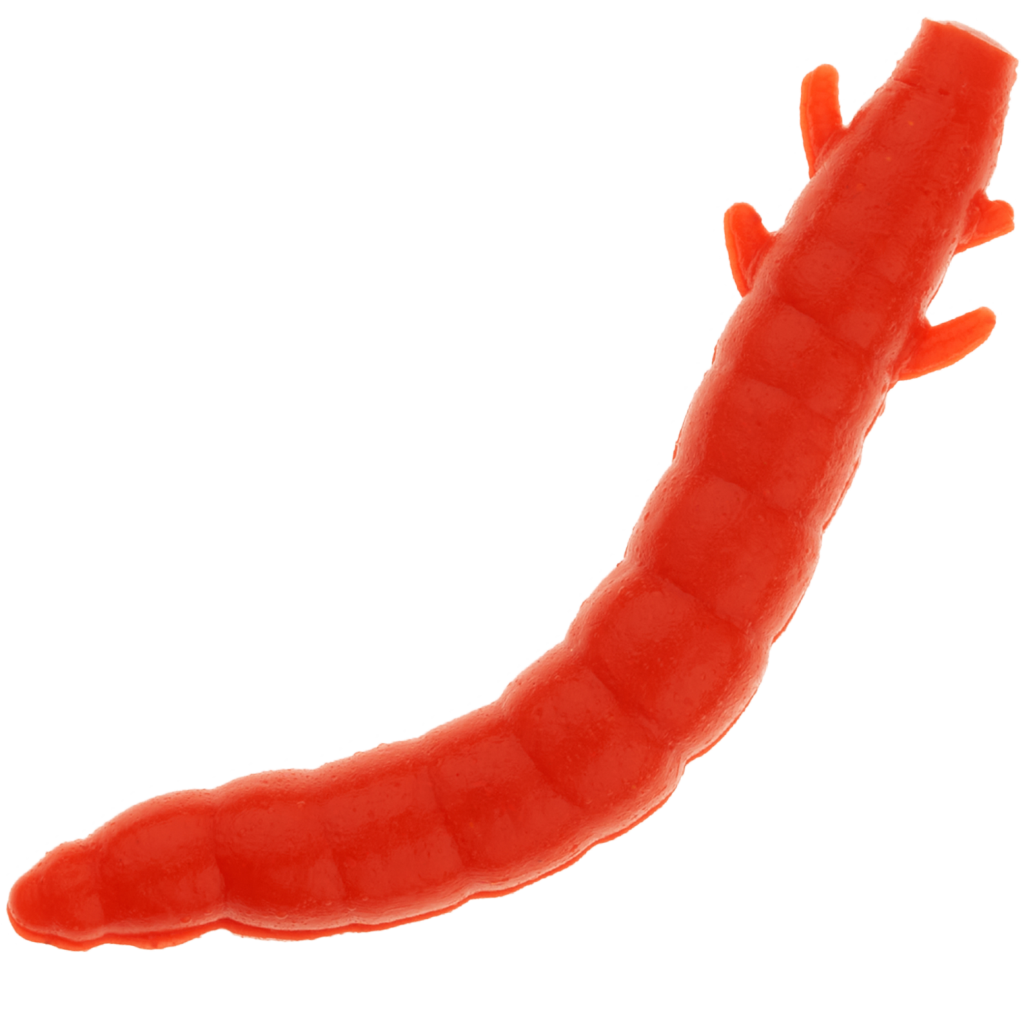Приманка силиконовая Soorex Pro King Worm 42мм Cheese #132 Red
