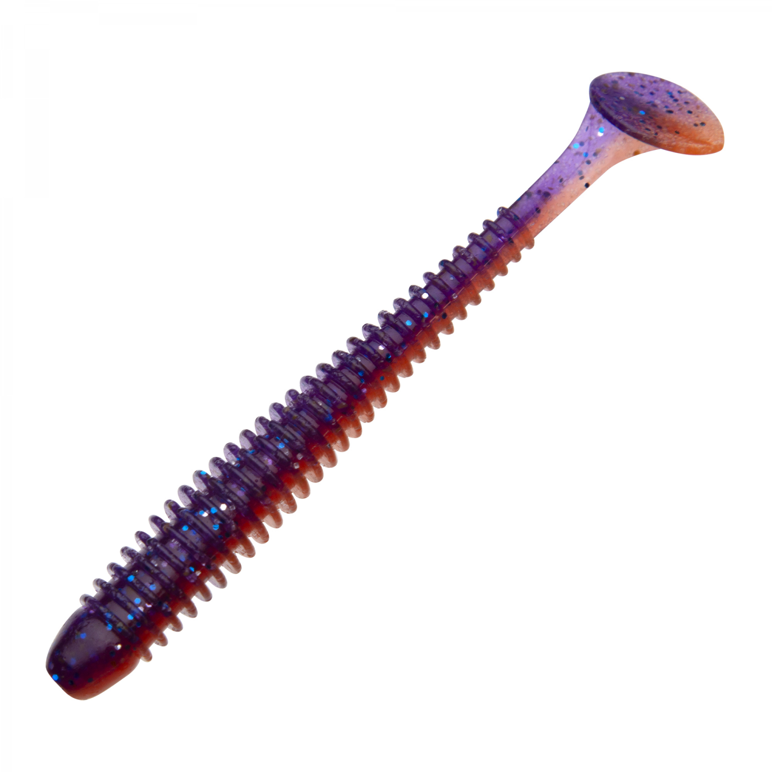 Приманка силиконовая Keitech Swing Impact 2" #PAL09 Violet Fire - 2 рис.