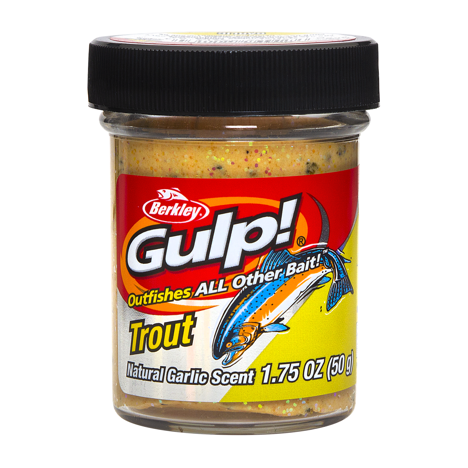 Паста форелевая Berkley Gulp! Trout Dough 50гр Garlic #Chunky Cheese