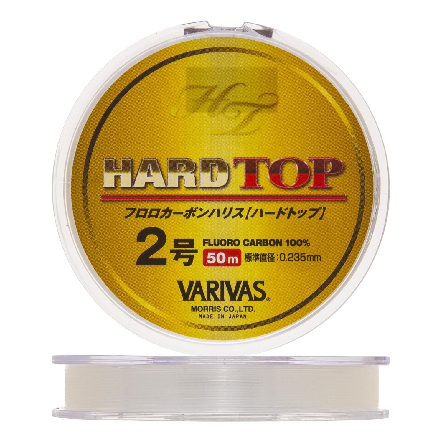 Флюорокарбон Varivas Hard Top Fluoro #2 0,235мм 50м (clear)