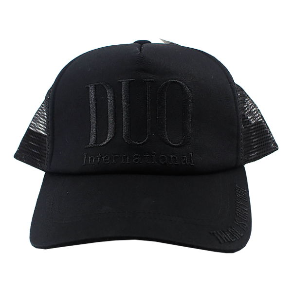 Бейсболка DUO Trucker Mesh Cap 18 Free Size Black