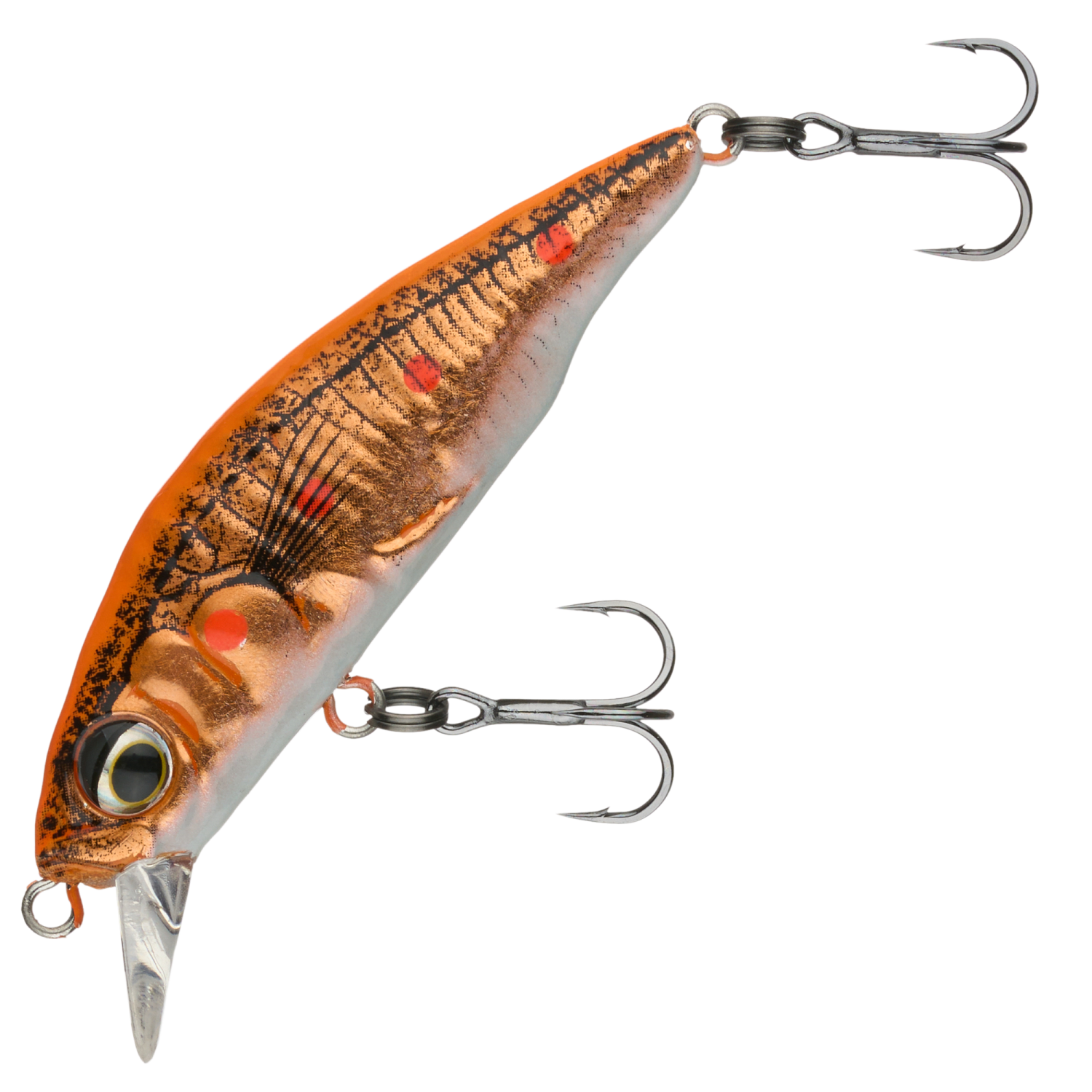 Воблер Savage Gear 3D Sticklebait Twitch 55 S #Fluo Orange Copper воблеры для рыбалки savage gear 3d sticklebait twitch 65 s fluo orange copper 9 4 гр 0 1 3 4 м