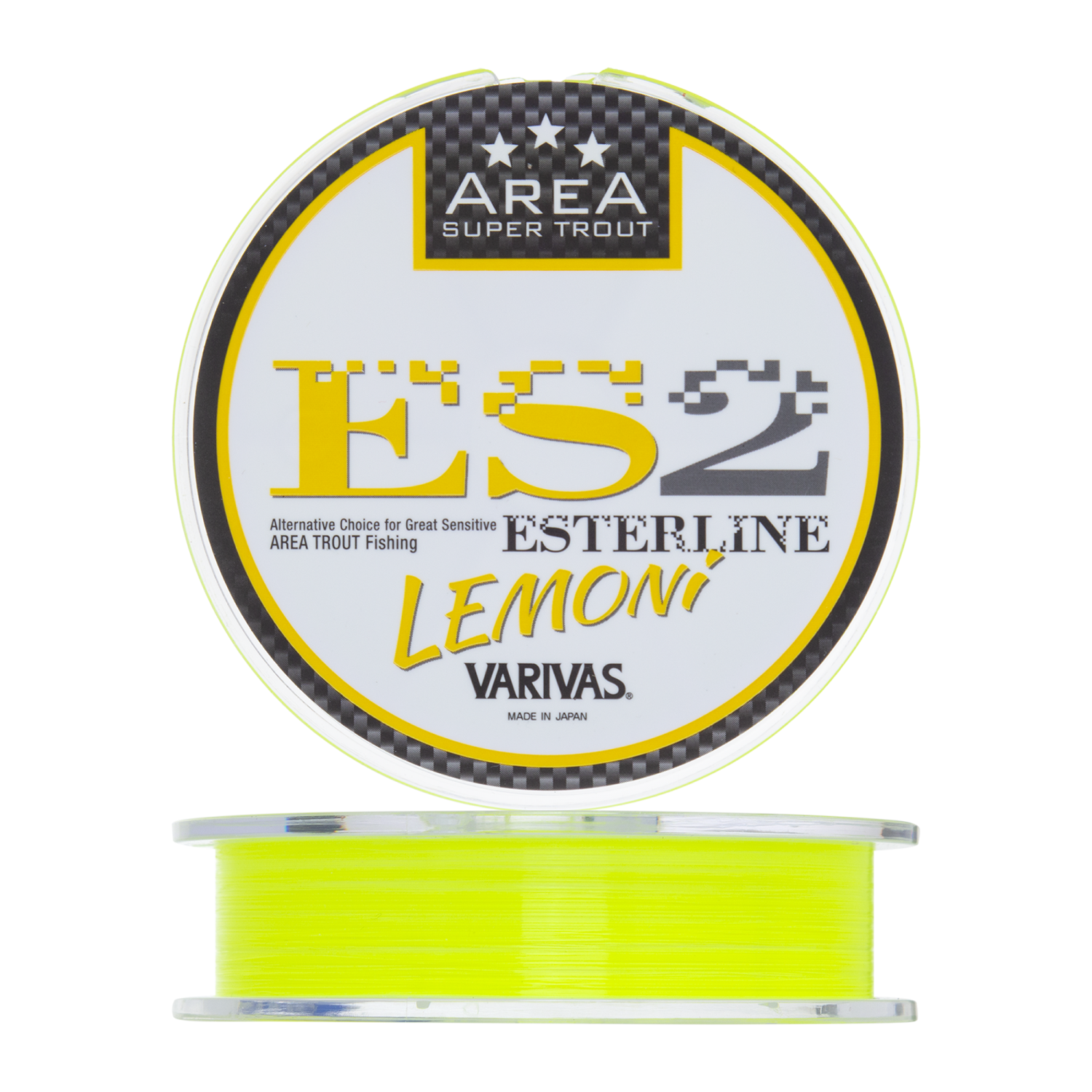 Леска монофильная Varivas Super Trout Area ES2 Esterline #0,4 0,104мм 80м (lemoni)