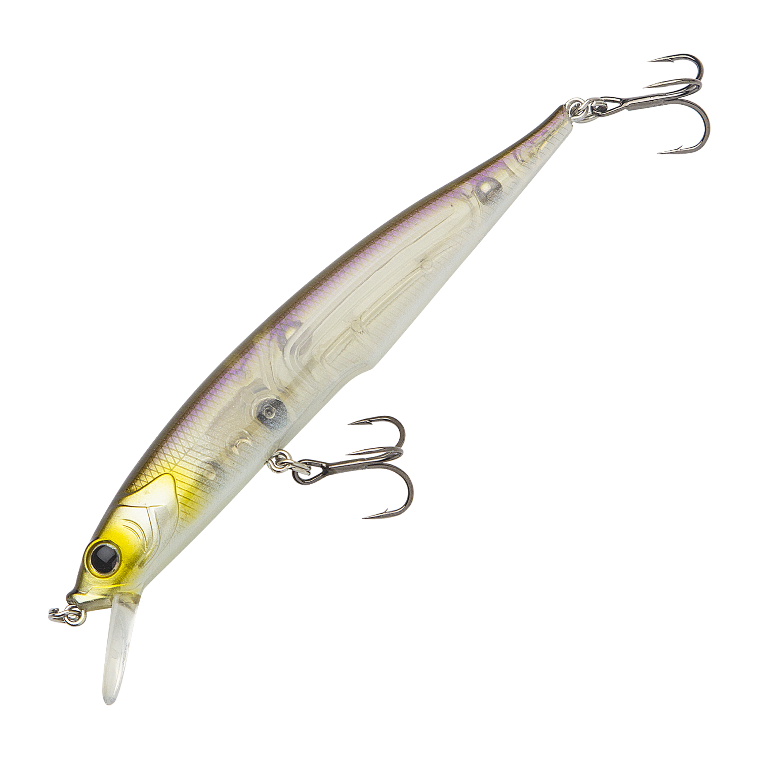 Воблер Crazee Minnow 96 SF #01 Ghost Wakasagi - 2 рис.