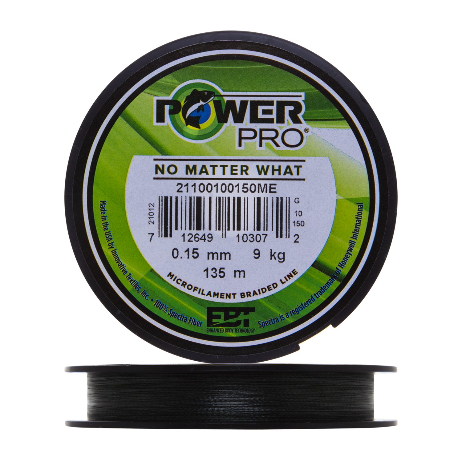 Шнур плетеный Power Pro 0,15мм 135м (moss green)