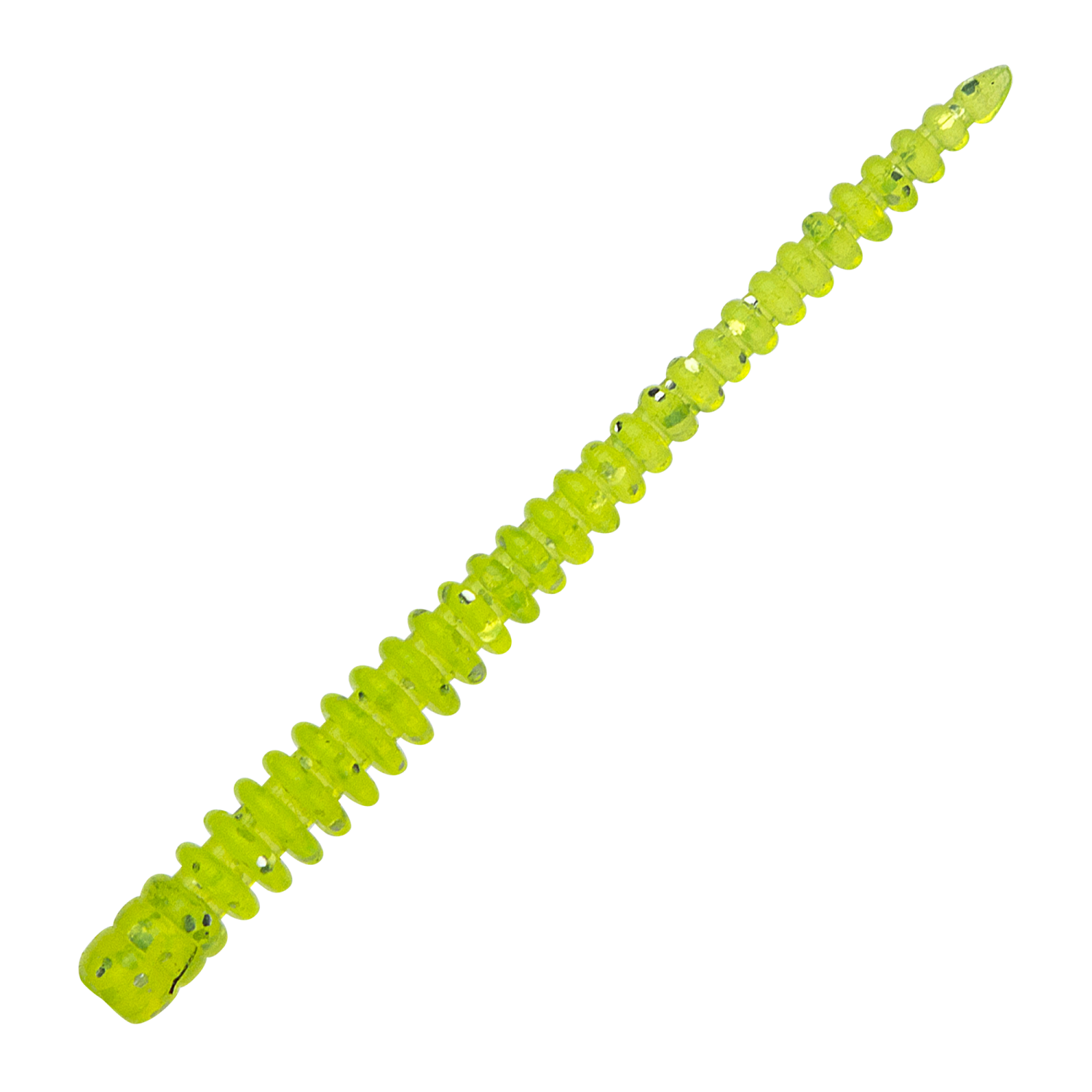 Приманка силиконовая CF Cruel Leech 5,5см (2,2") кальмар #54 Green Acid - 2 рис.