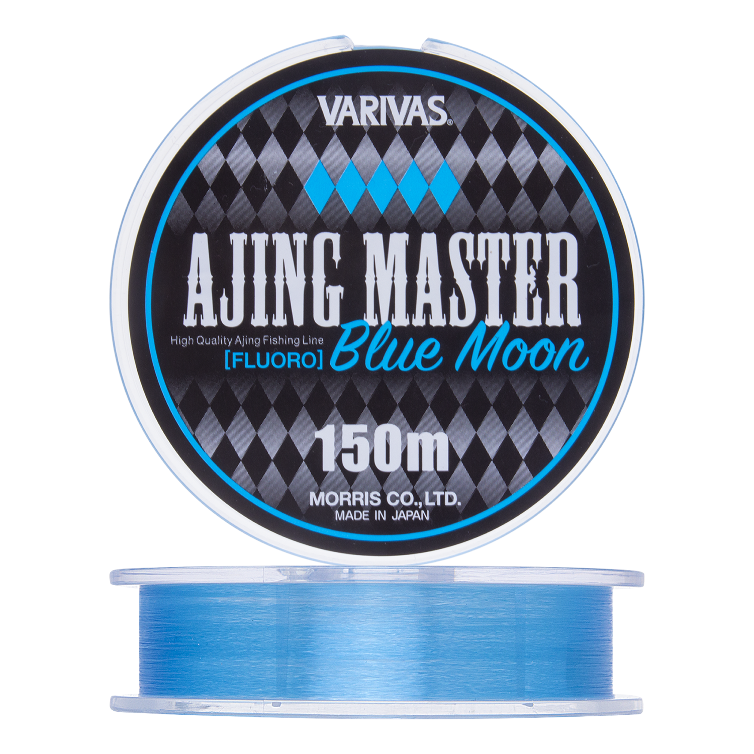 Флюорокарбон Varivas Ajing Master Blue Moon Fluorocarbon #0,4 0,104мм 150м (translucent blue)