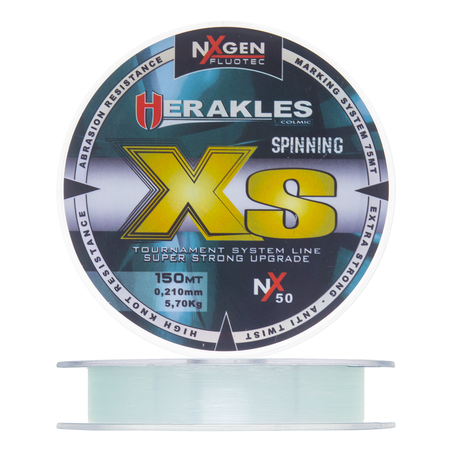 Леска монофильная Colmic Herakles XS Spinning 0,21мм 150м (light green) club herakles hotel