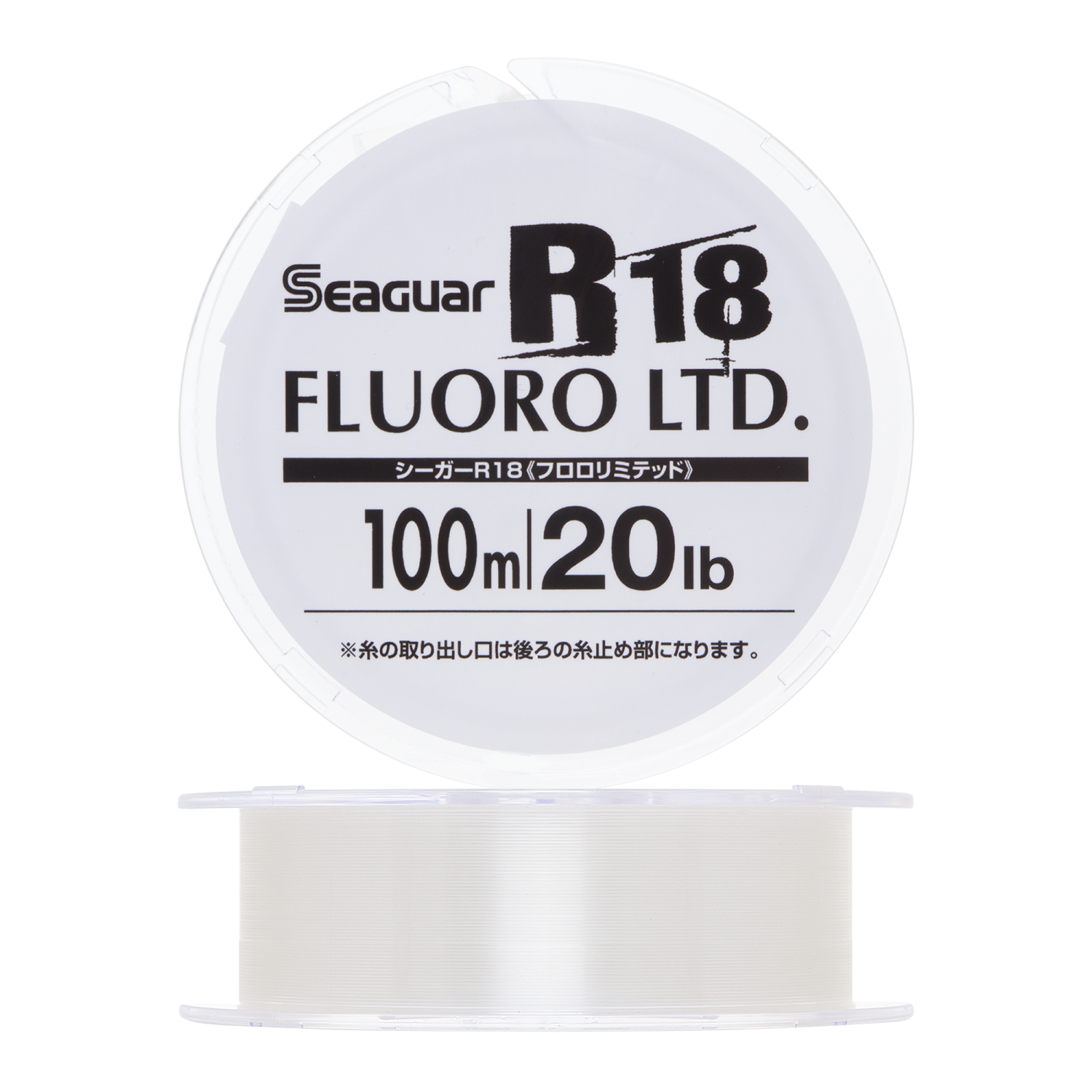 Флюорокарбон Seaguar R18 Fluoro Limited 25Lb #6,0 0,405мм 100м (clear)