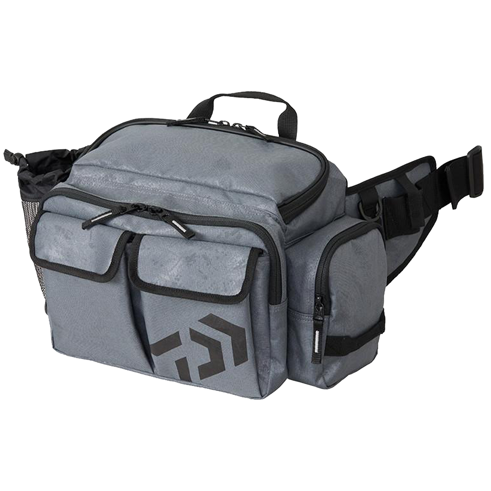 Сумка поясная Daiwa Hip Bag (D) Spiral Grey