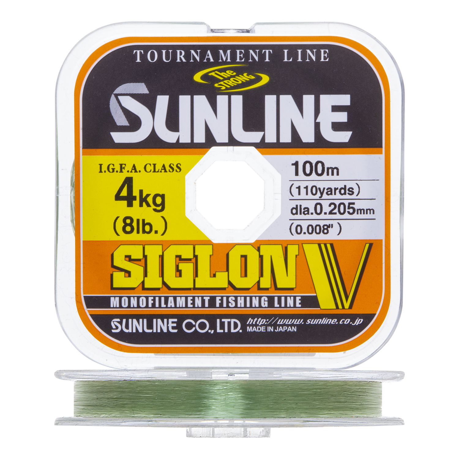 Леска монофильная Sunline Siglon V 10R Connected #1,5 0,205мм 100м (mist green)