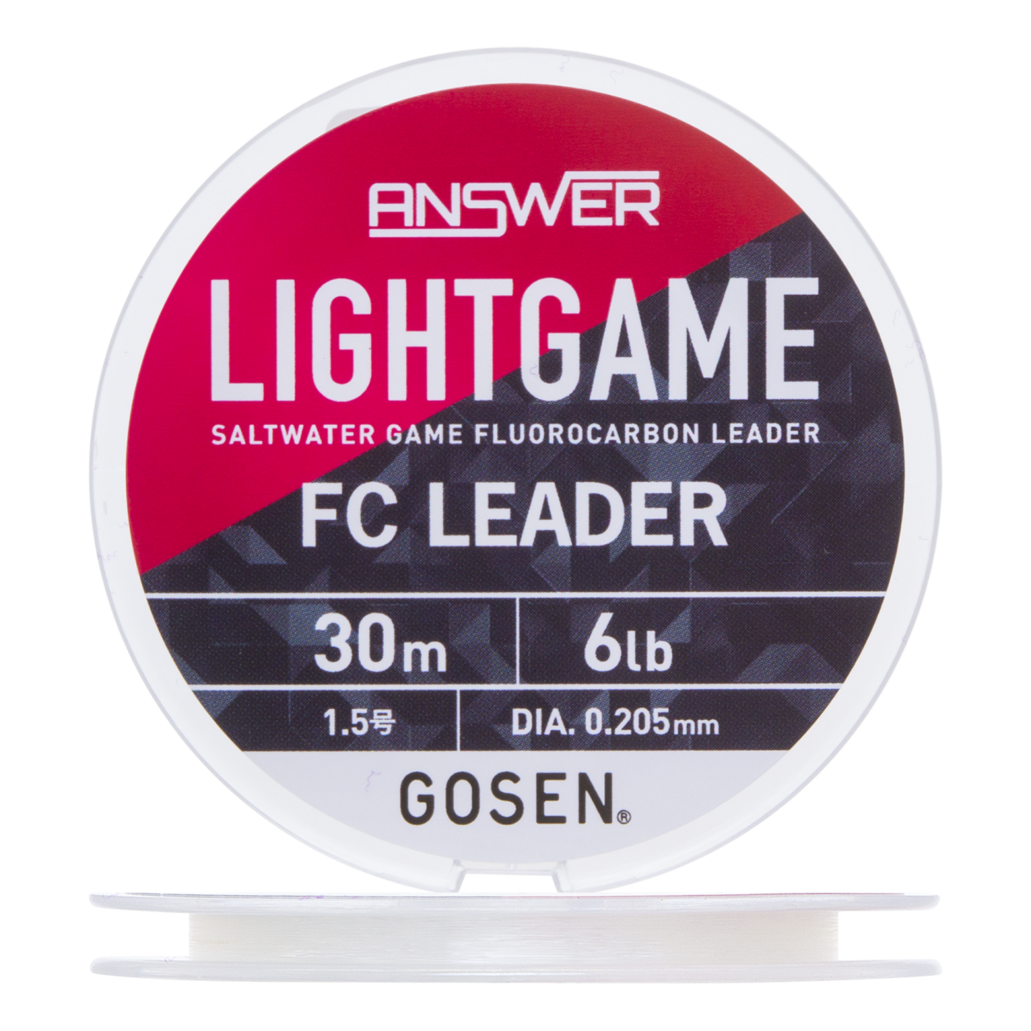 Флюорокарбон Gosen Answer Light Game Fc Leader #1,5 0,205мм 30м (natural)