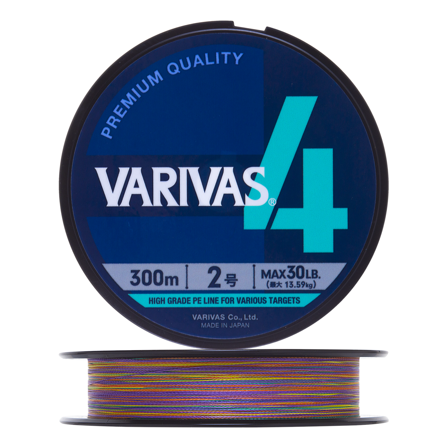 Шнур плетеный Varivas X4 Marking #2 0,235мм 300м (multicolor)