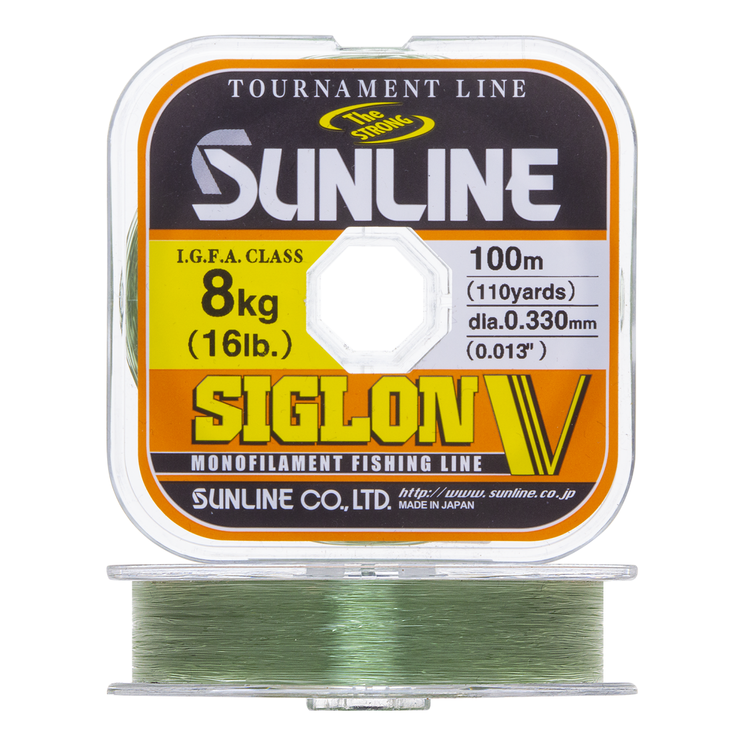 Леска монофильная Sunline Siglon V 10R Connected #4,0 0,330мм 100м (mist green)