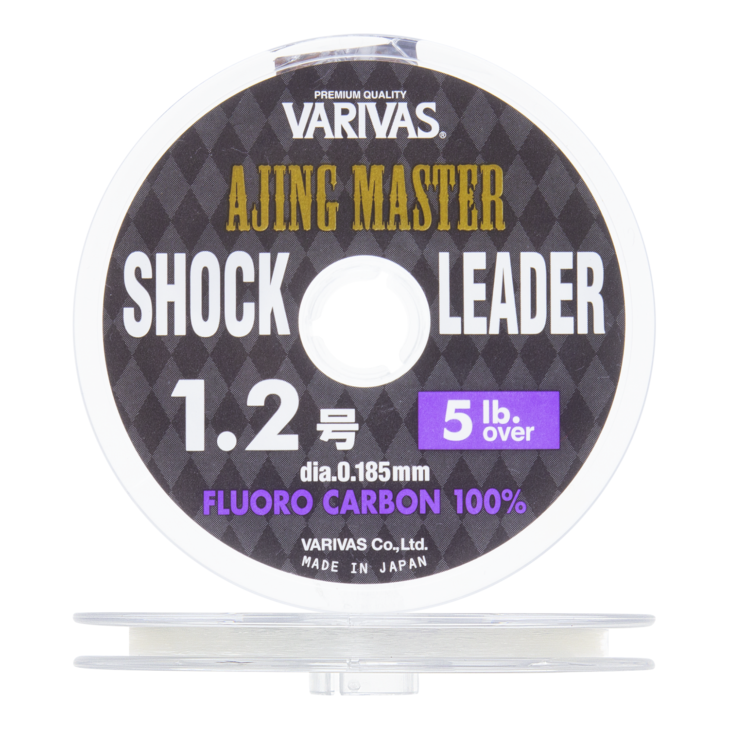 Флюорокарбон Varivas Aging Master Shock Leader Fluorocarbon #1,2 0,185мм 30м (natural)