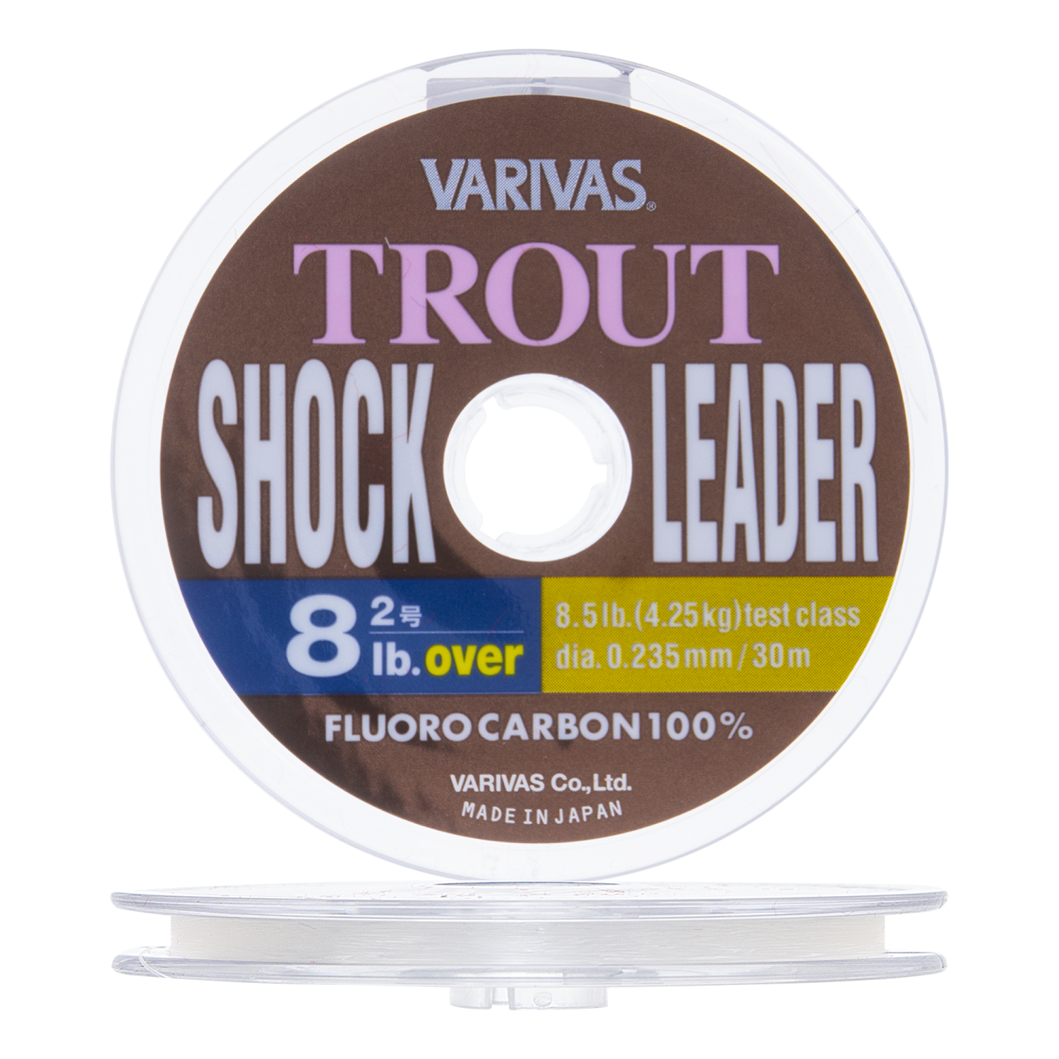 Флюорокарбон Varivas Trout Shock Leader Fluorocarbon 20 0235мм 30м natural clear 985₽