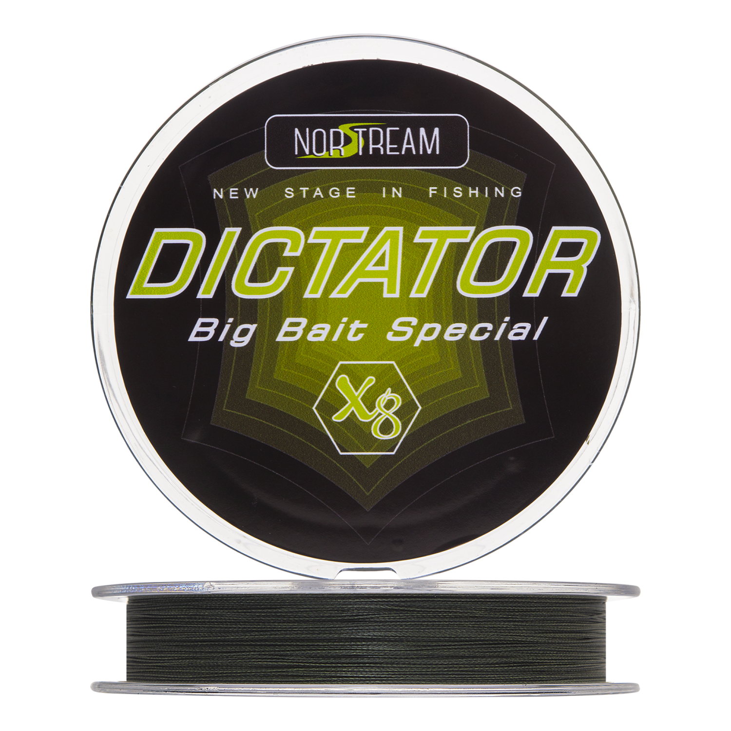 Шнур плетеный Norstream Dictator AR X8 #5,0 0,37мм 130м (green)