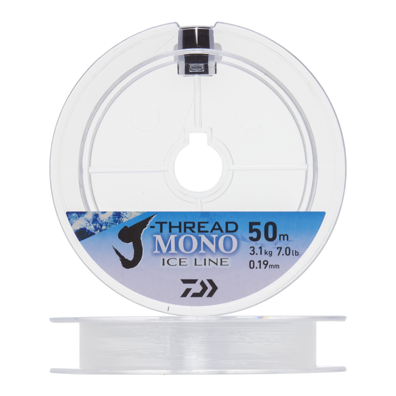 цена Леска монофильная Daiwa J-Thread Mono Ice Line 0,19мм 50м (clear)