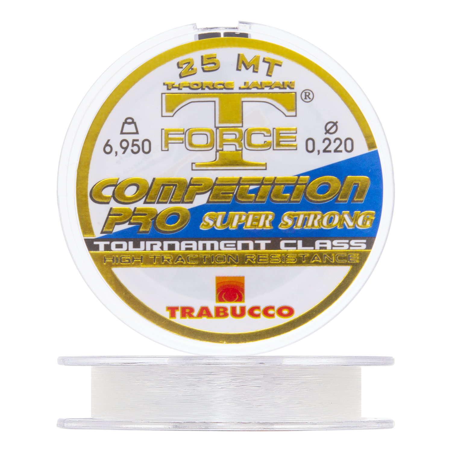 Леска монофильная Trabucco T-Force Competition Strong 0,220мм 25м (clear)