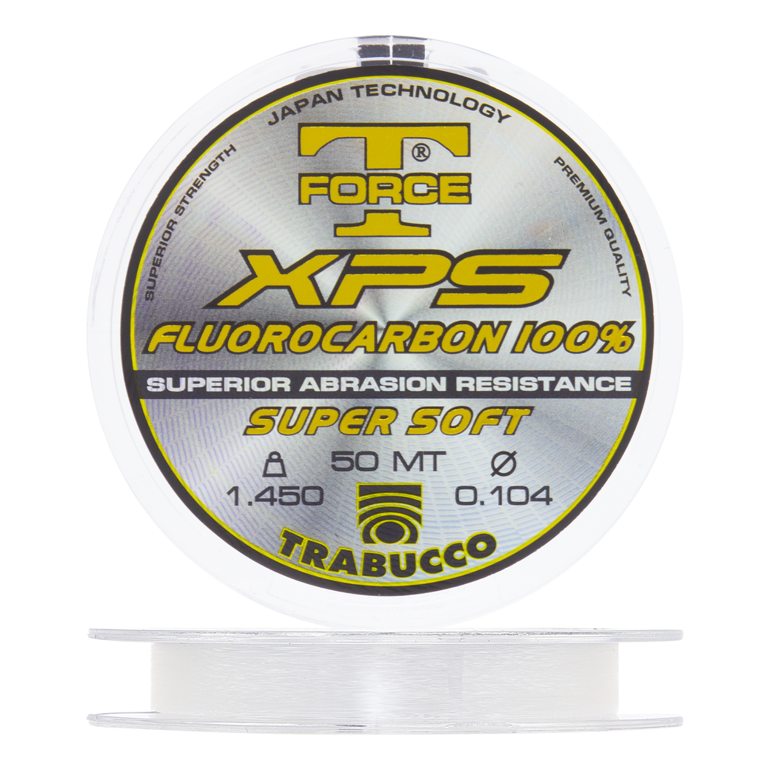 Флюорокарбон Trabucco T-Force XPS Fluorocarbon 100% Super Soft 0,104мм 50м (clear)