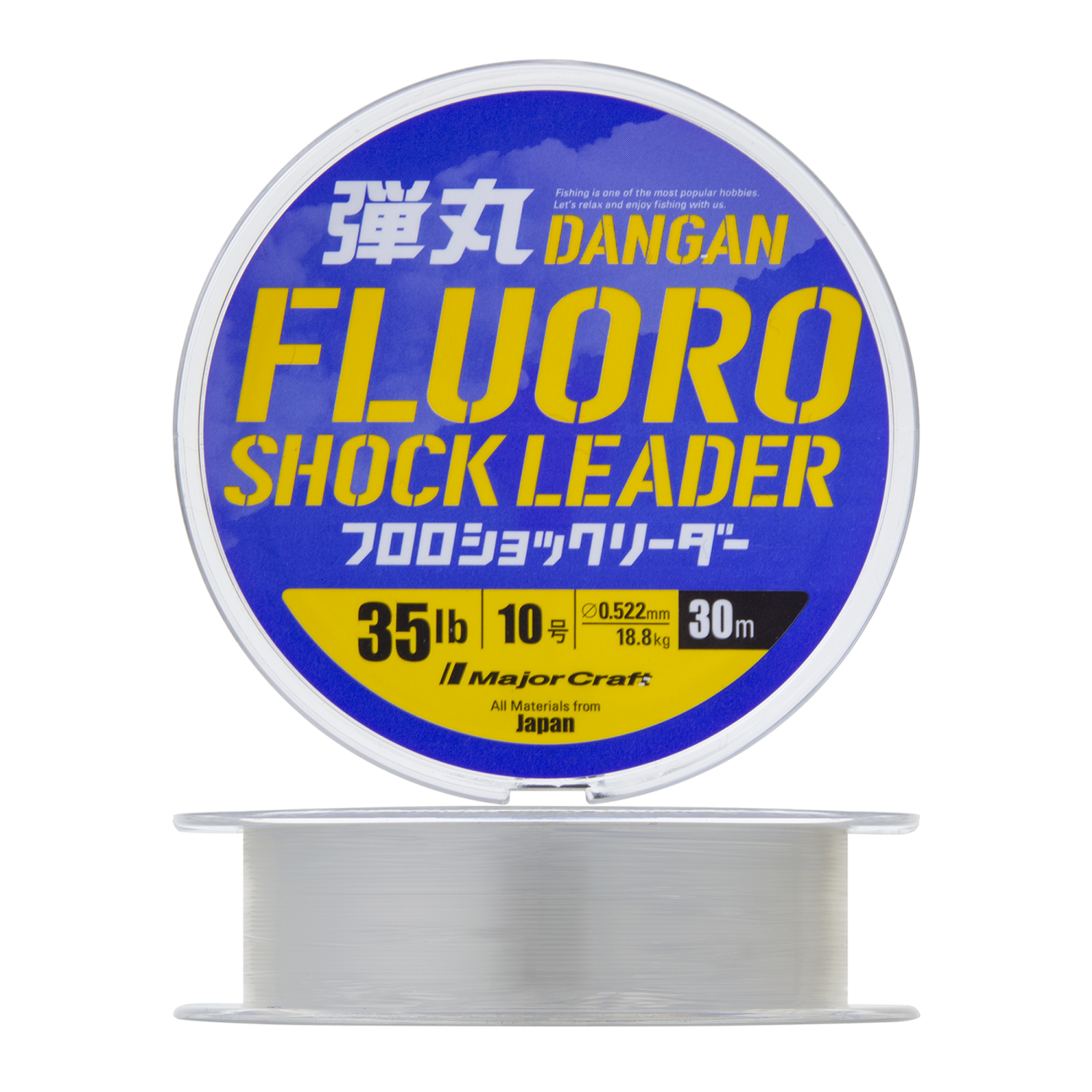 Флюорокарбон Major Craft Dangan Fluoro #10 0,522мм 30м (clear)