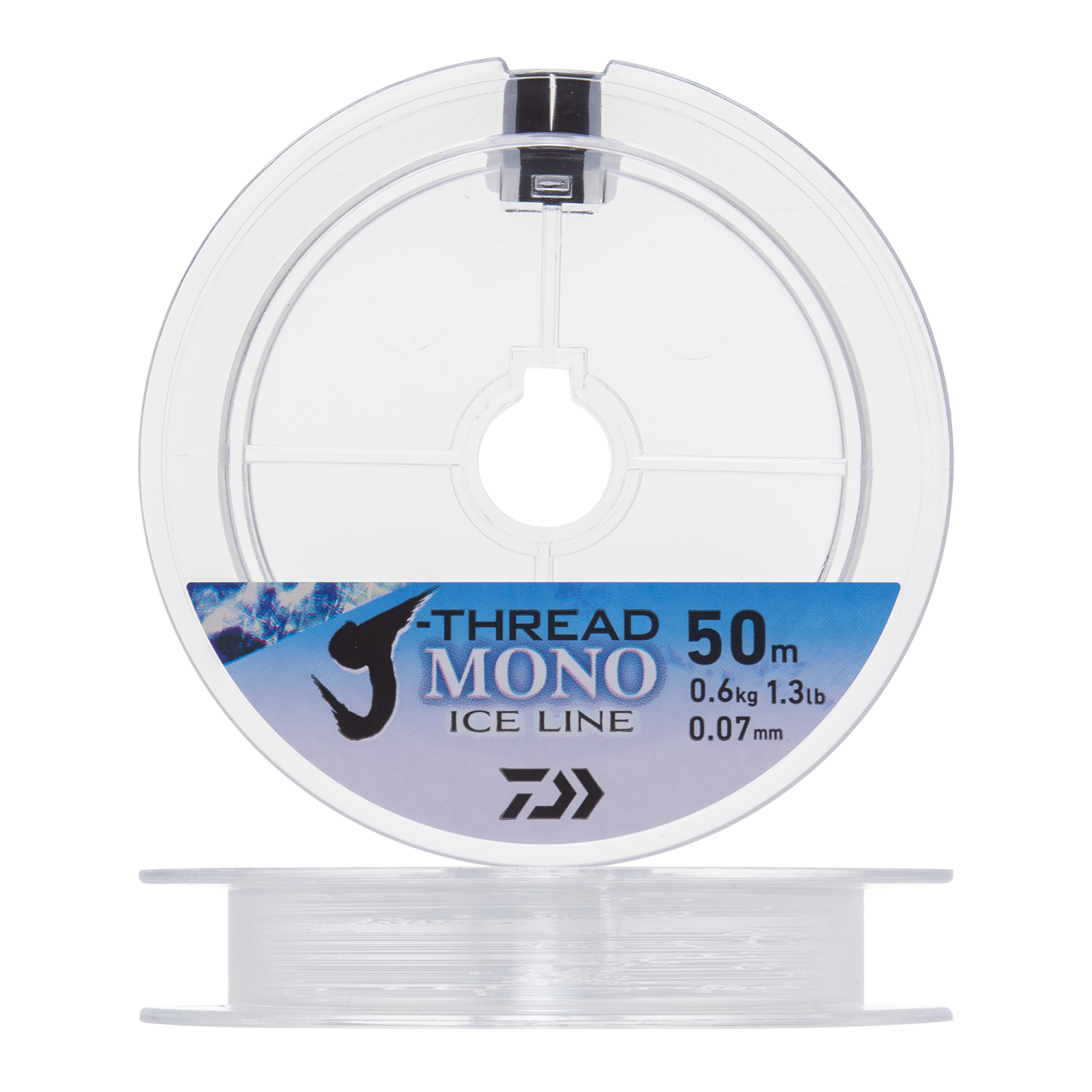 Леска монофильная Daiwa J-Thread Mono Ice Line 0,07мм 50м (clear) леска монофильная daiwa j thread mono ice line 0 06мм 50м clear
