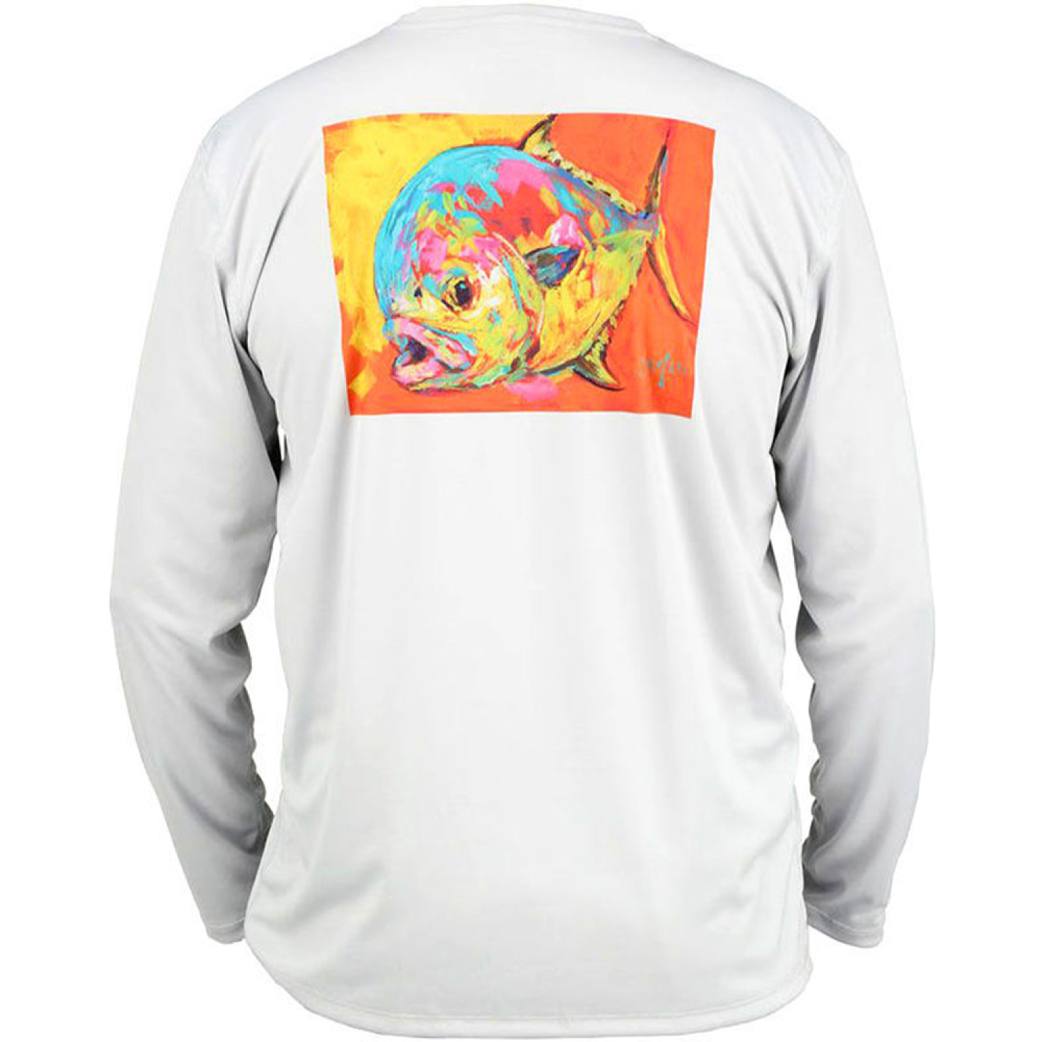 Лонгслив Simms Solar Tech Tee 3XL Expressionist Permit Sterling