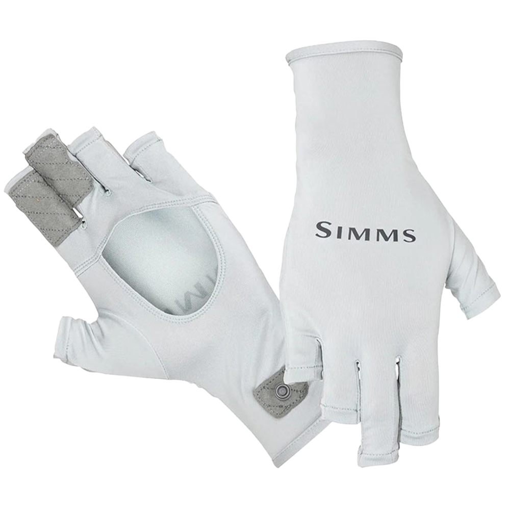цена Перчатки Simms BugStopper SunGlove XL Sterling