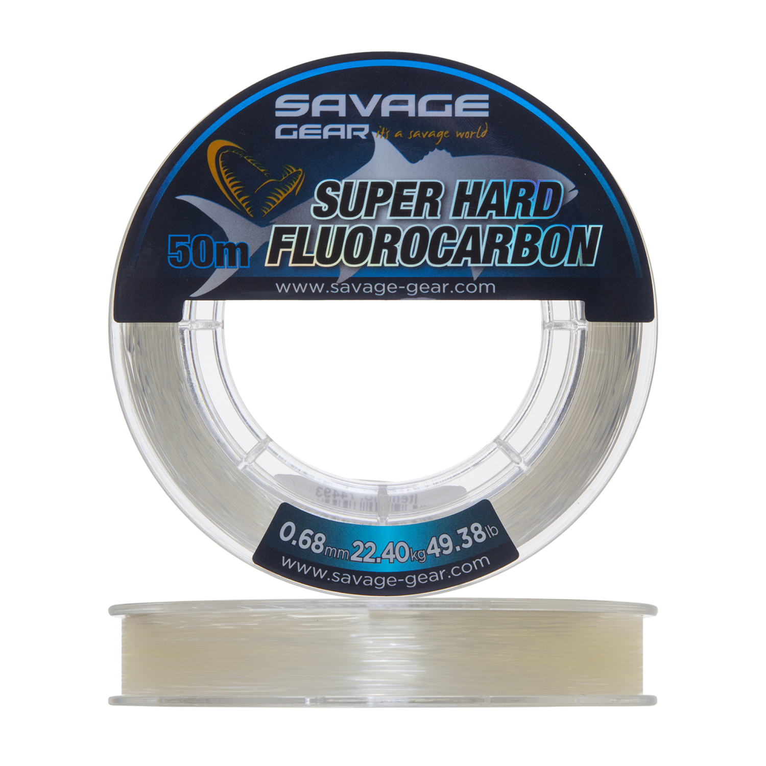 Флюорокарбон Savage Gear Super Hard Fluorocarbon 0,68мм 50м (clear)