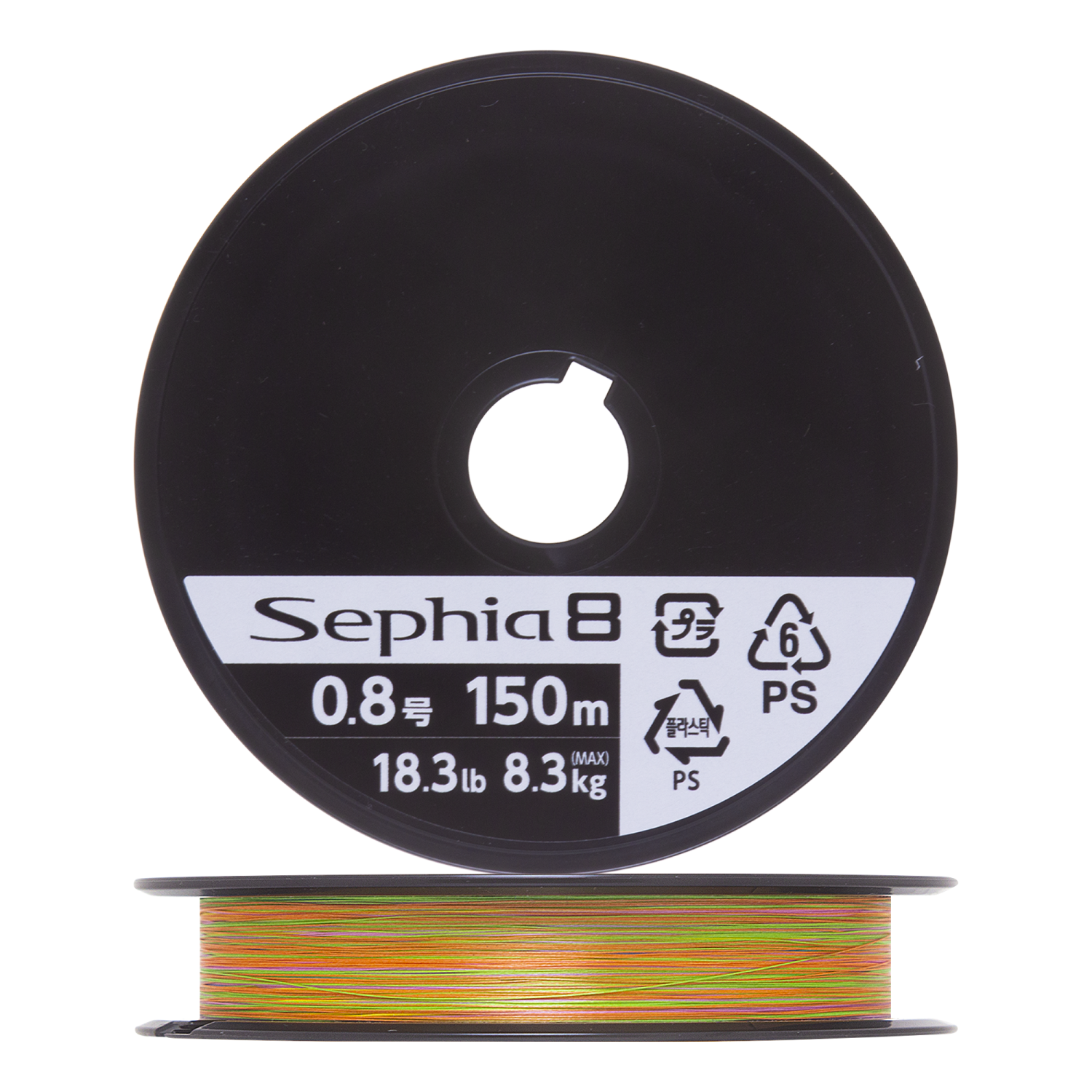Шнур плетеный Shimano Sephia 8 #0,8 0,148мм 150м (5color)