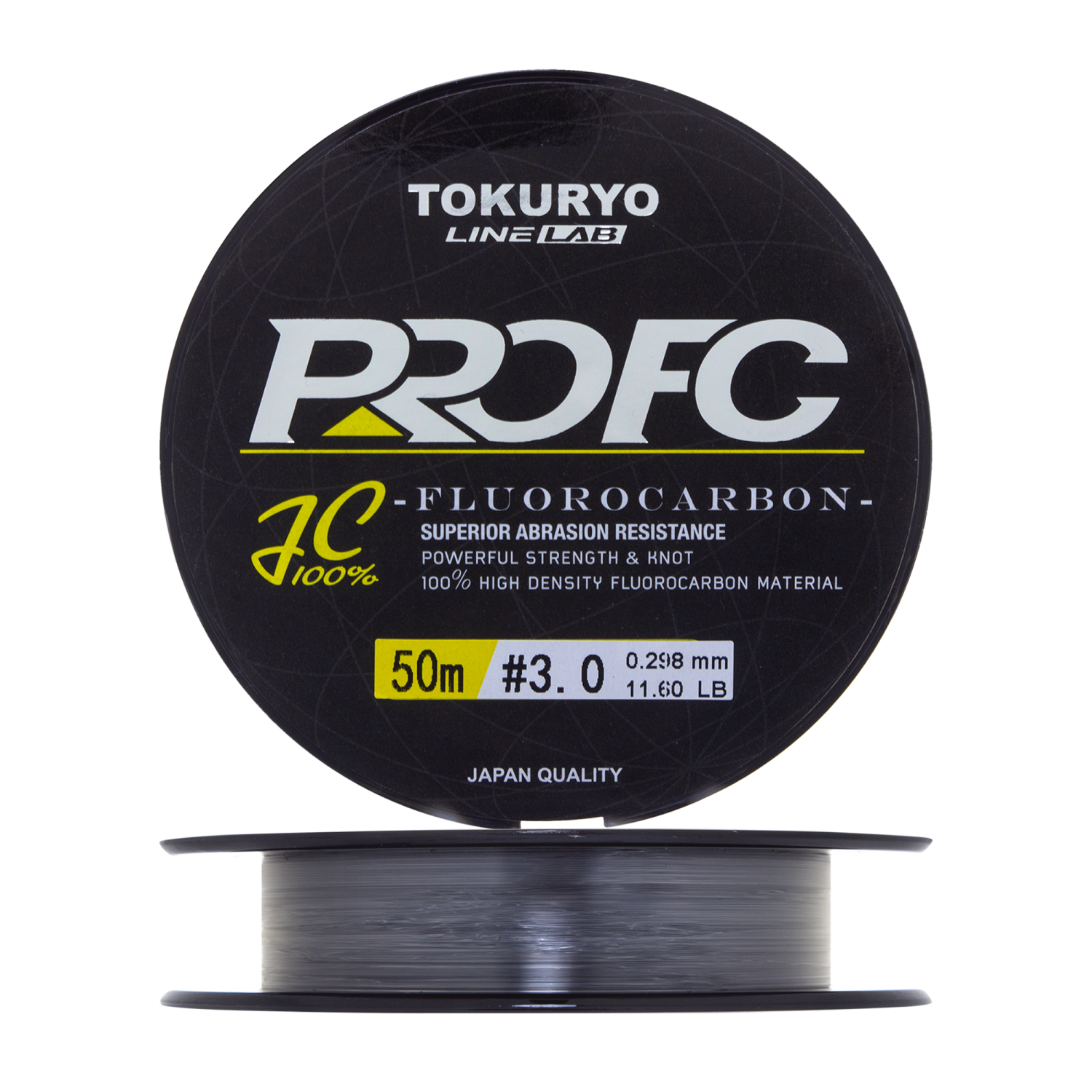 Флюорокарбон Tokuryo Fluorocarbon Pro FC #3,0 0,298мм 50м (clear)
