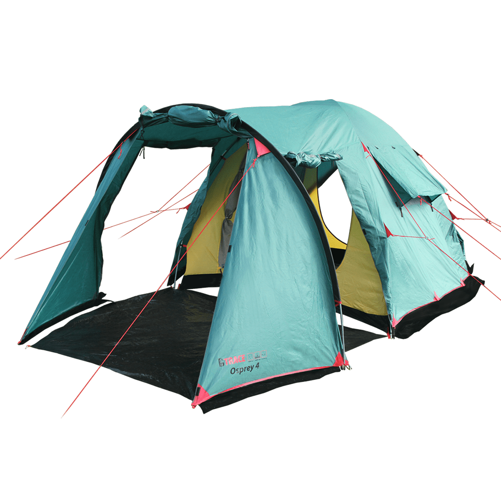 Палатка BTrace Osprey 4 зеленый палатка btrace spin 2 зеленый