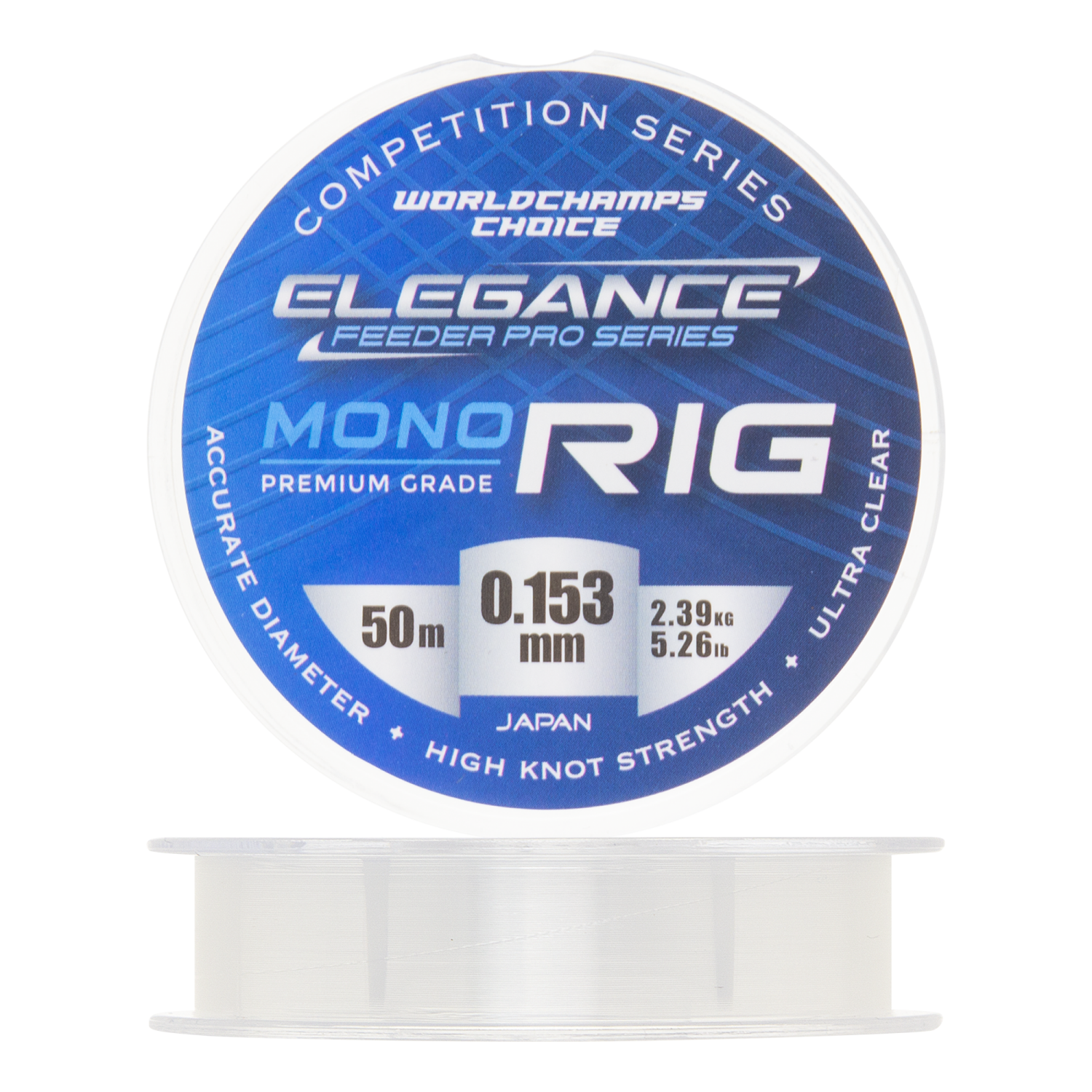 Леска монофильная Elegance Feeder Pro Mono Rig 0,153мм 50м (clear)