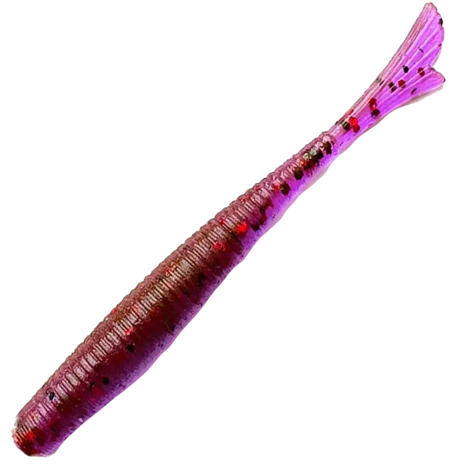 Приманка силиконовая Attack Fish Tail XUL 1,2" #RS-037 Pink Lox Red Black Flk