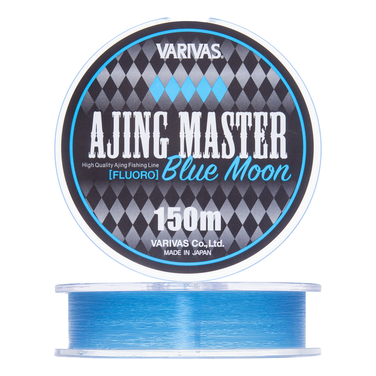 Флюорокарбон Varivas Ajing Master Blue Moon Fluorocarbon #0,8 0,148мм 150м (translucent blue)