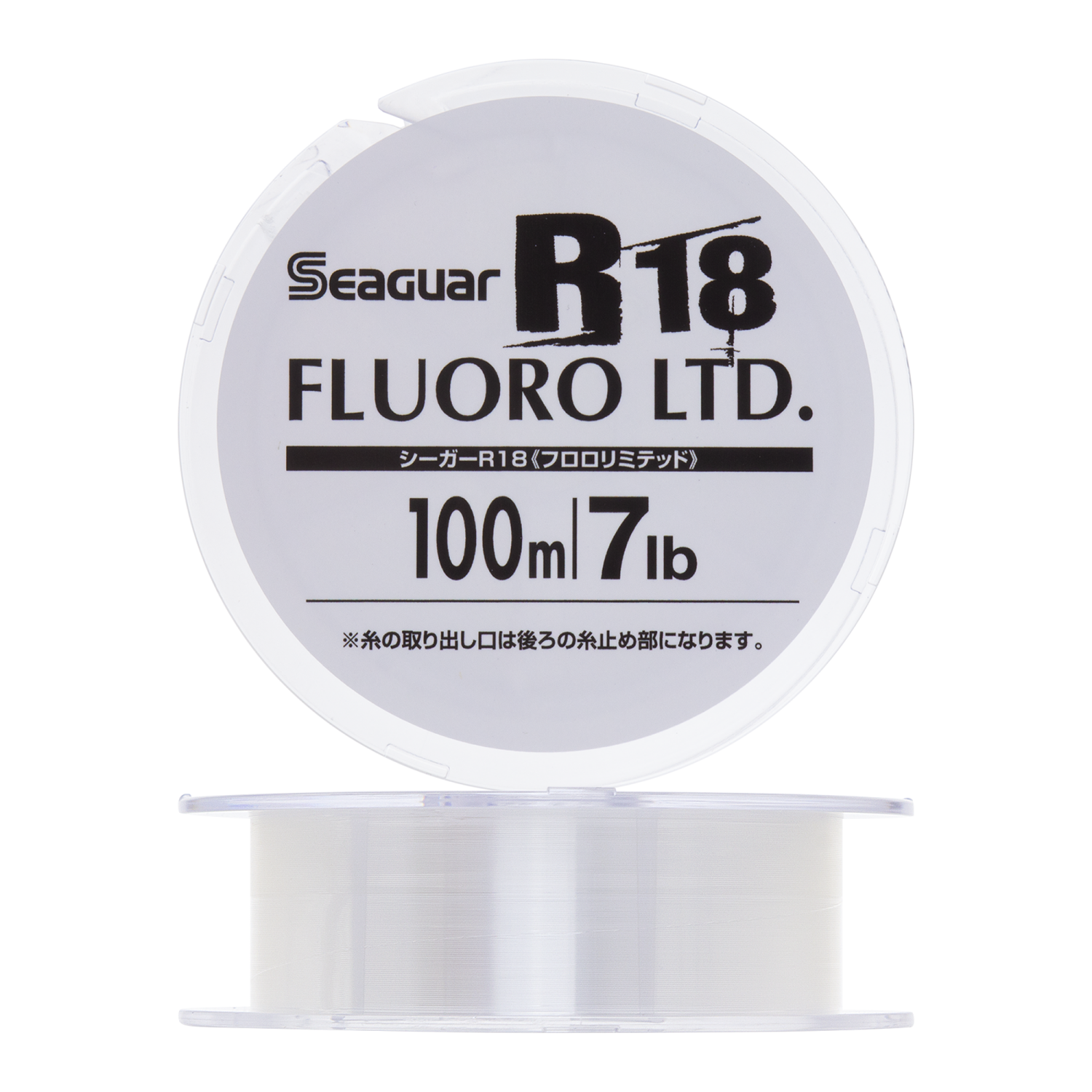 Флюорокарбон Seaguar R18 Fluoro Limited 7Lb #1,75 0,220мм 100м (clear)