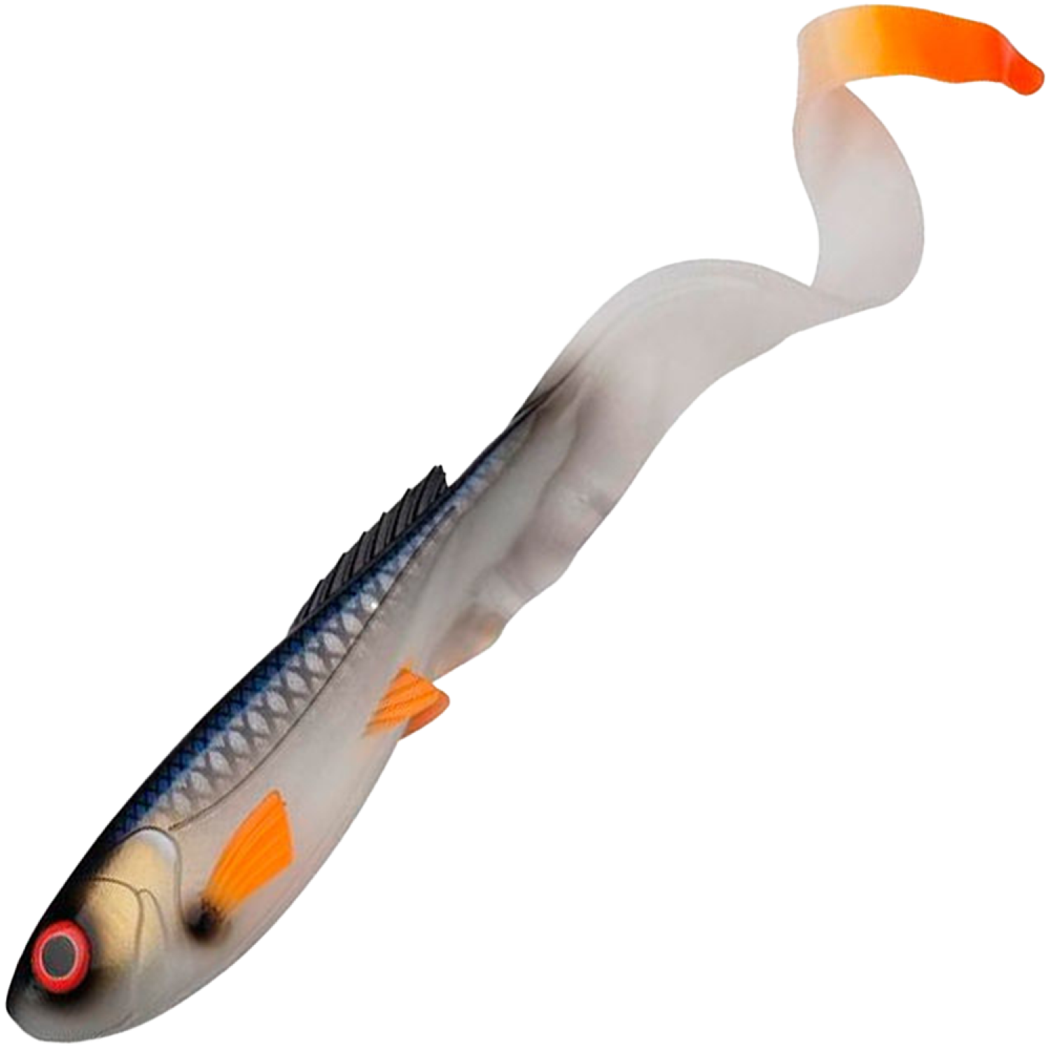Приманка силиконовая Abu Garcia Beast Curl Tail New 21см #Roach