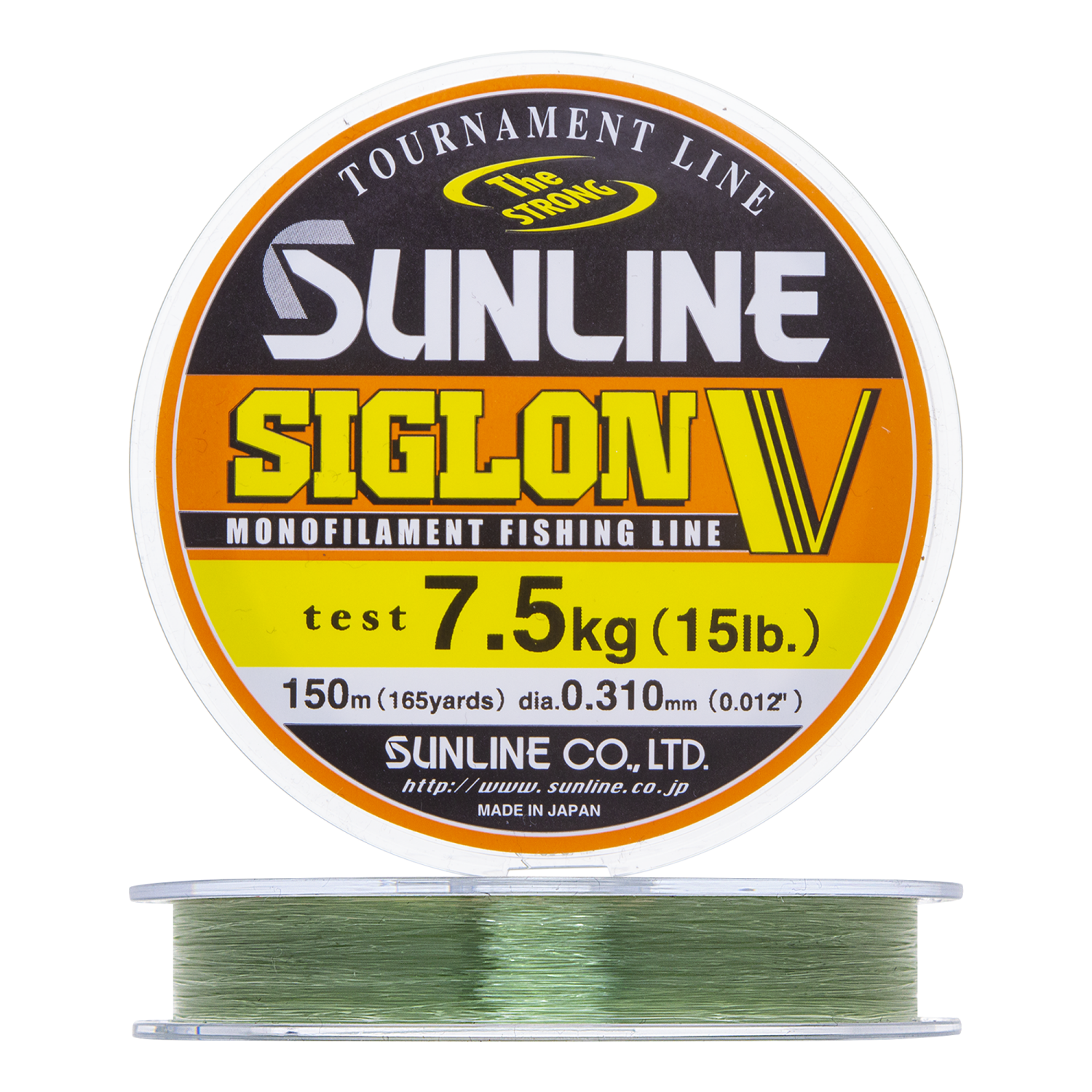 Леска монофильная Sunline Siglon V #3,5 0,310мм 150м (mist green)