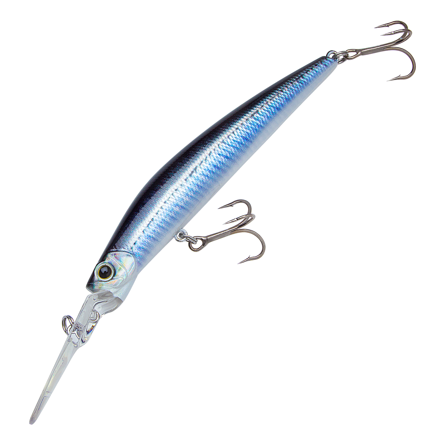 Воблер DUO Hacker Slaver Cranking Minnow 105 SP SW #ANA0842 Real Anchovy