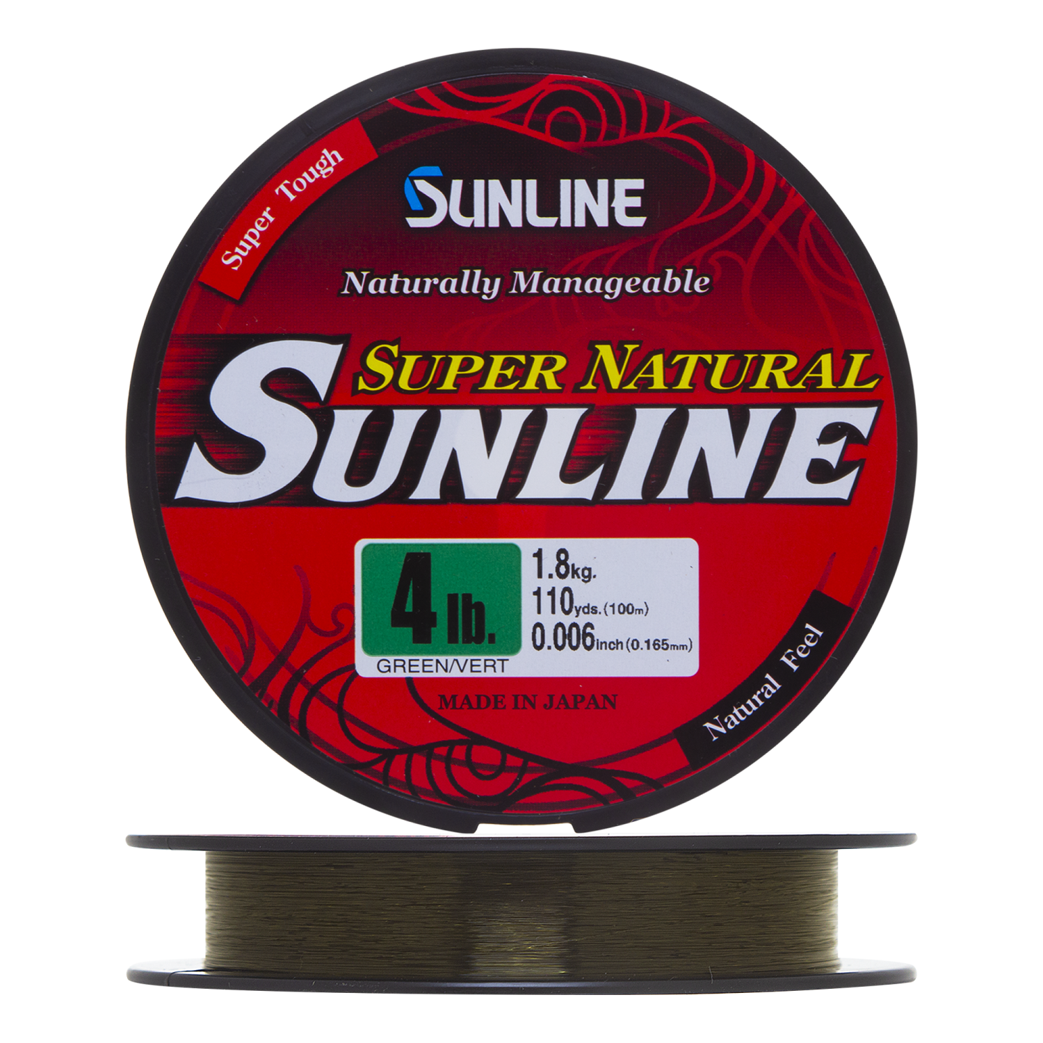 Леска монофильная Sunline Super Natural #1,0 0,165мм 100м (green)