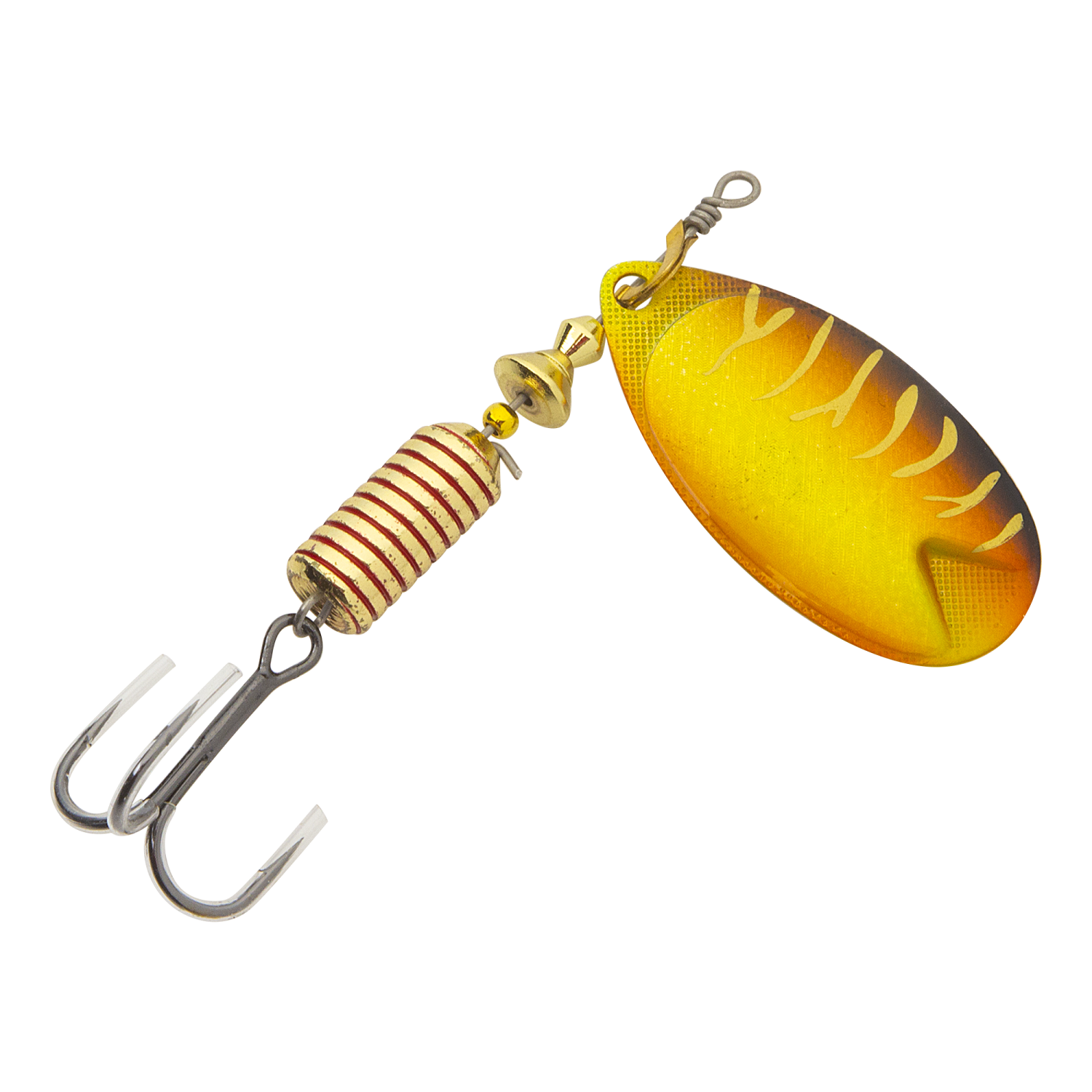 Блесна вращающаяся Abu Garcia Fast Attack LF 10гр #Red Hot Tiger