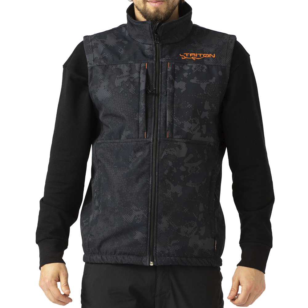 Жилет Tritongear Ridge 2XL Серо-Черный