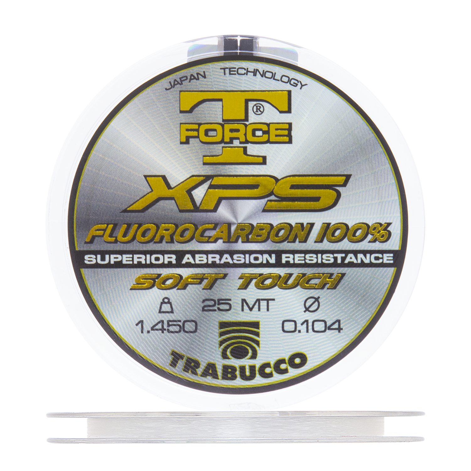 Флюорокарбон Trabucco T-Force XPS Fluorocarbon 100% Super Soft 0,104мм 25м (clear)