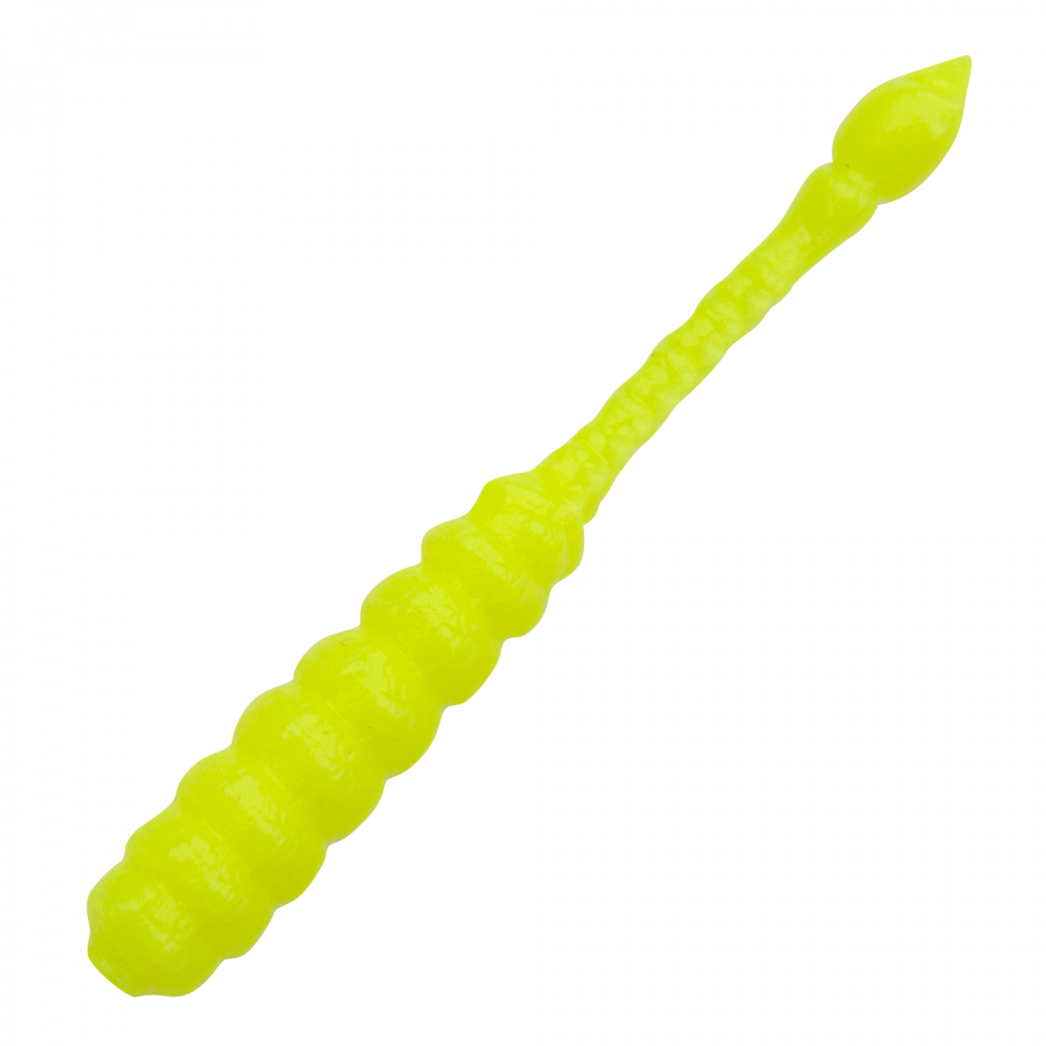 Приманка силиконовая Ojas Bony Leech SW 48мм Рыбный микс #Сhartreuse (fluo)