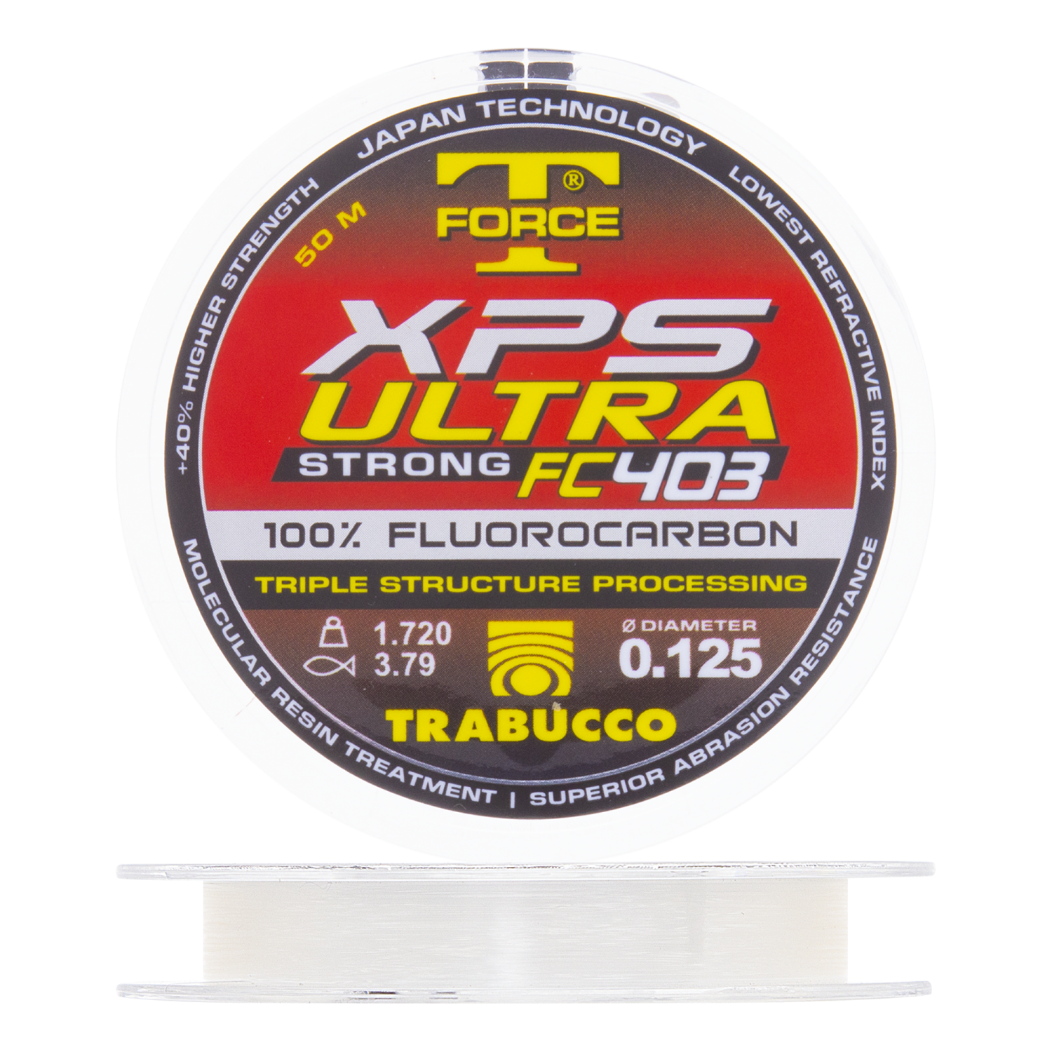 Флюорокарбон Trabucco TF XPS Ultra Strong FC403 0,125мм 50м (clear)